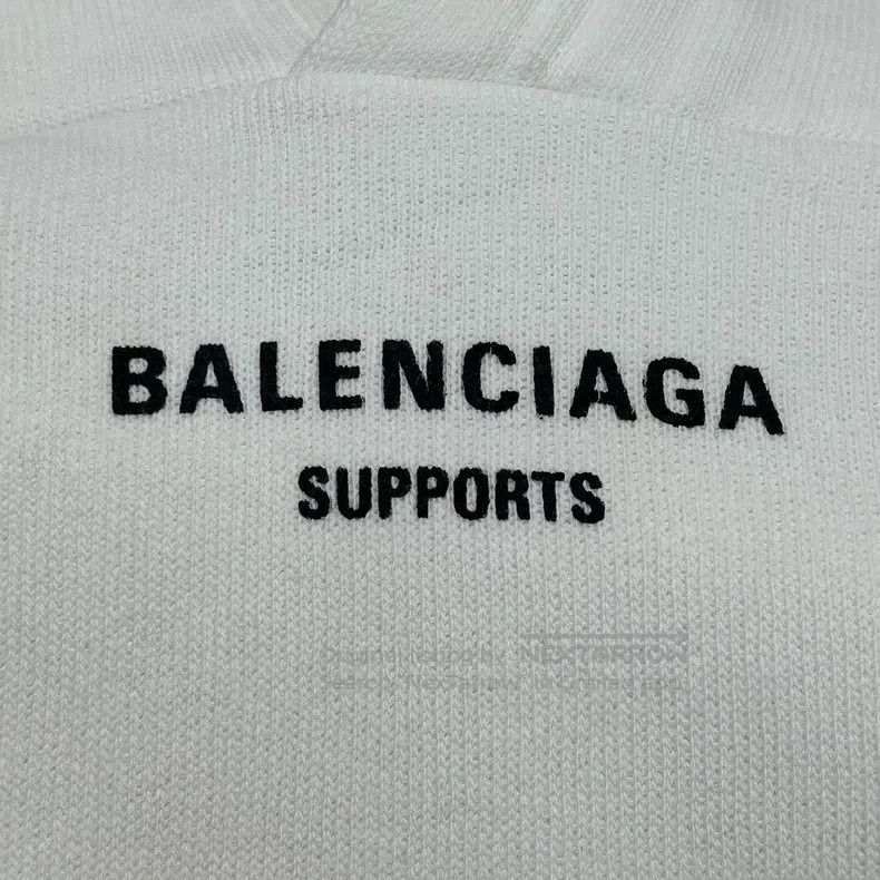 Balenciaga Balenciaga Food Agency Printed Hoodie with Fleece Lining Size US XS / EU 42 / 0 - 5 Thumbnail