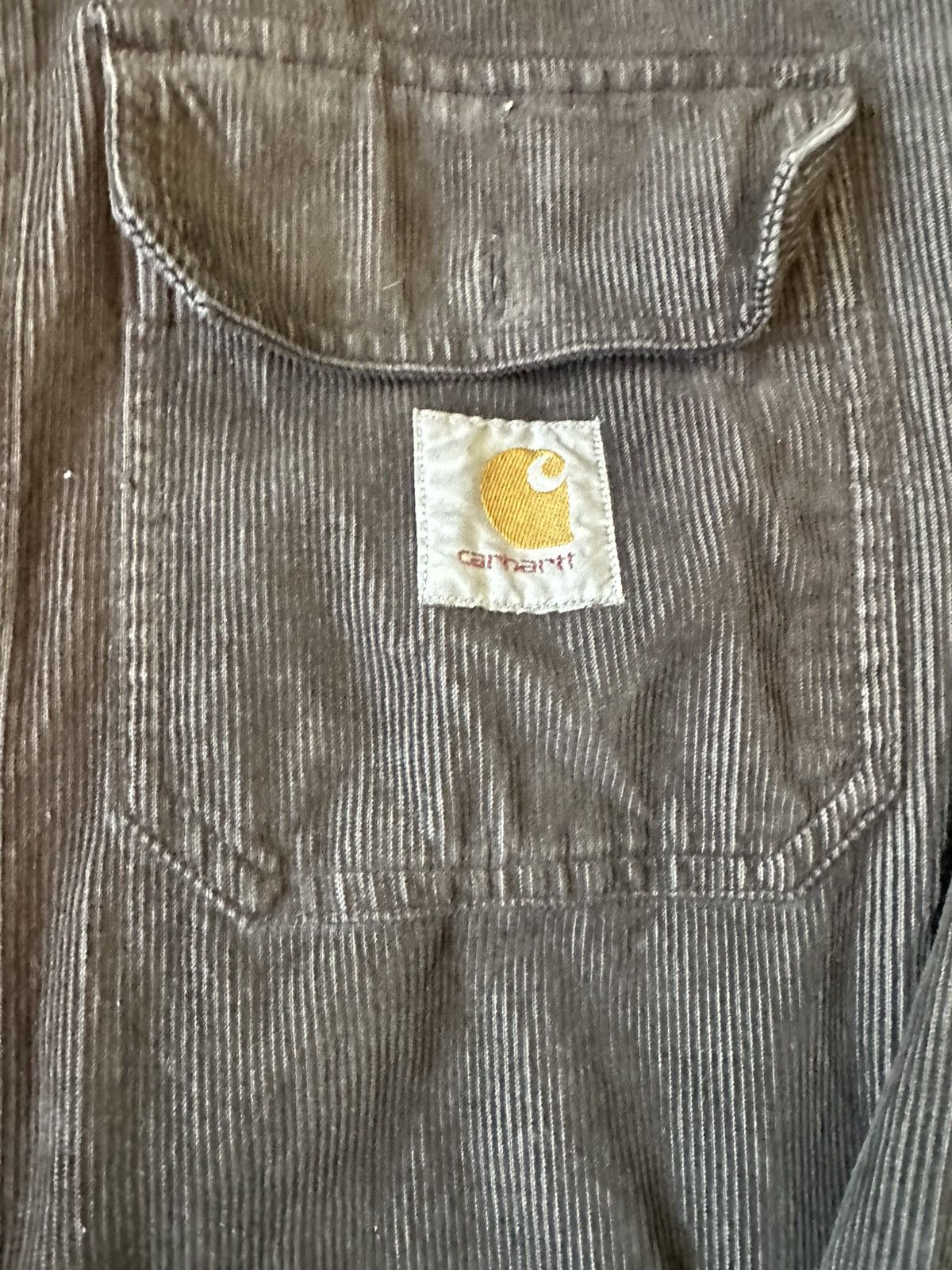 Carhartt Wip Carhartt WIP Black Corduroy “Dixon” Chromo Shirt Jac Size US L / EU 52-54 / 3 - 3 Thumbnail