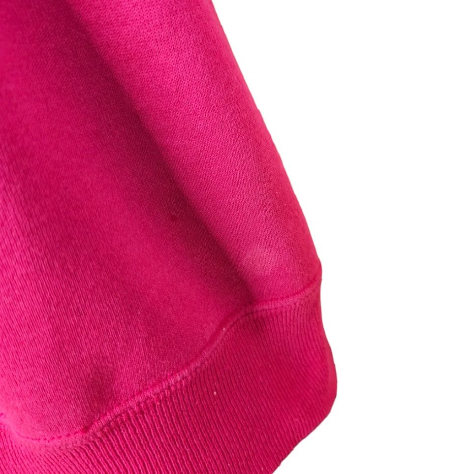 Hanes VINTAGE Hanes Sweatshirt Mens Small Pink 90s Animals Horses Dogs Cats Crew Neck Cotton Blend Long Sleeve Made In USA 80s 90s Animal Rescue Size US S / EU 44-46 / 1 - 6 Thumbnail