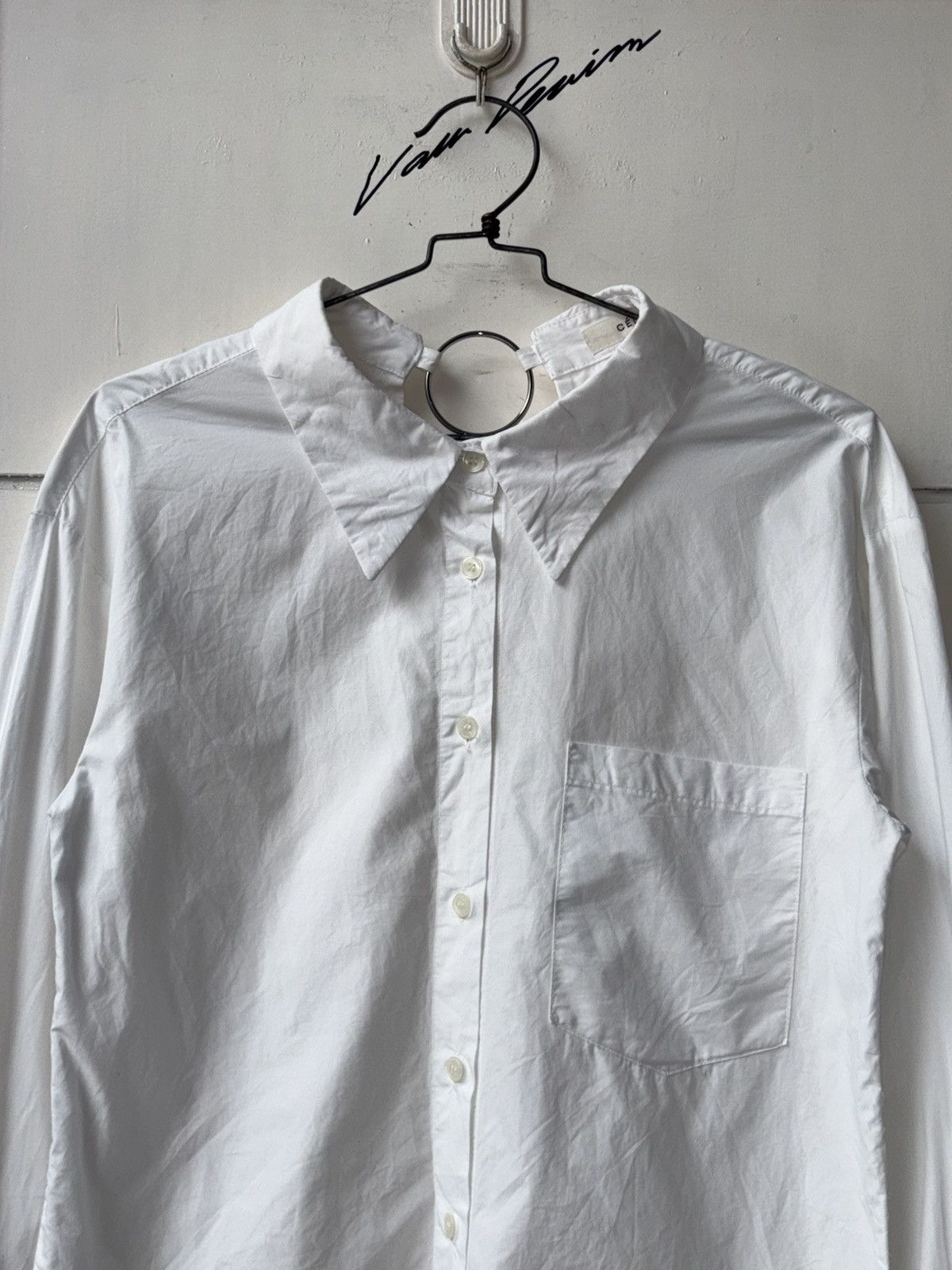 Celine CELINE White Shirt Size US XS / EU 42 / 0 - 11 Thumbnail