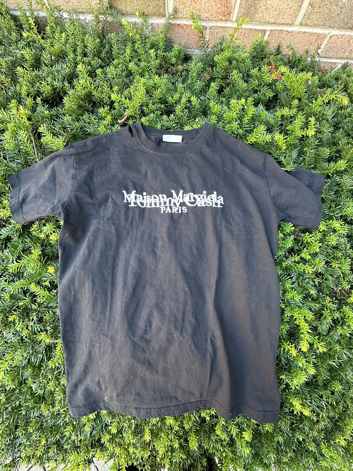 Vintage Embroidered Maison Margiela Tee | Grailed