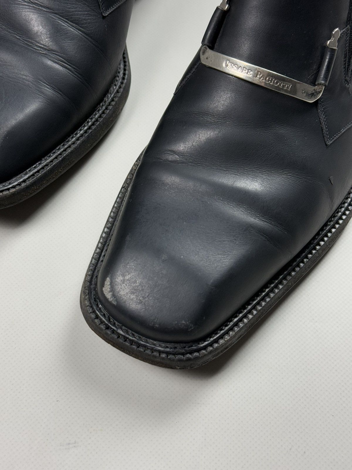 Vintage Cesare Paciotti Vintage Men’s Leather Formal Loafers Shoes Size US 8 / EU 41 - 15 Thumbnail