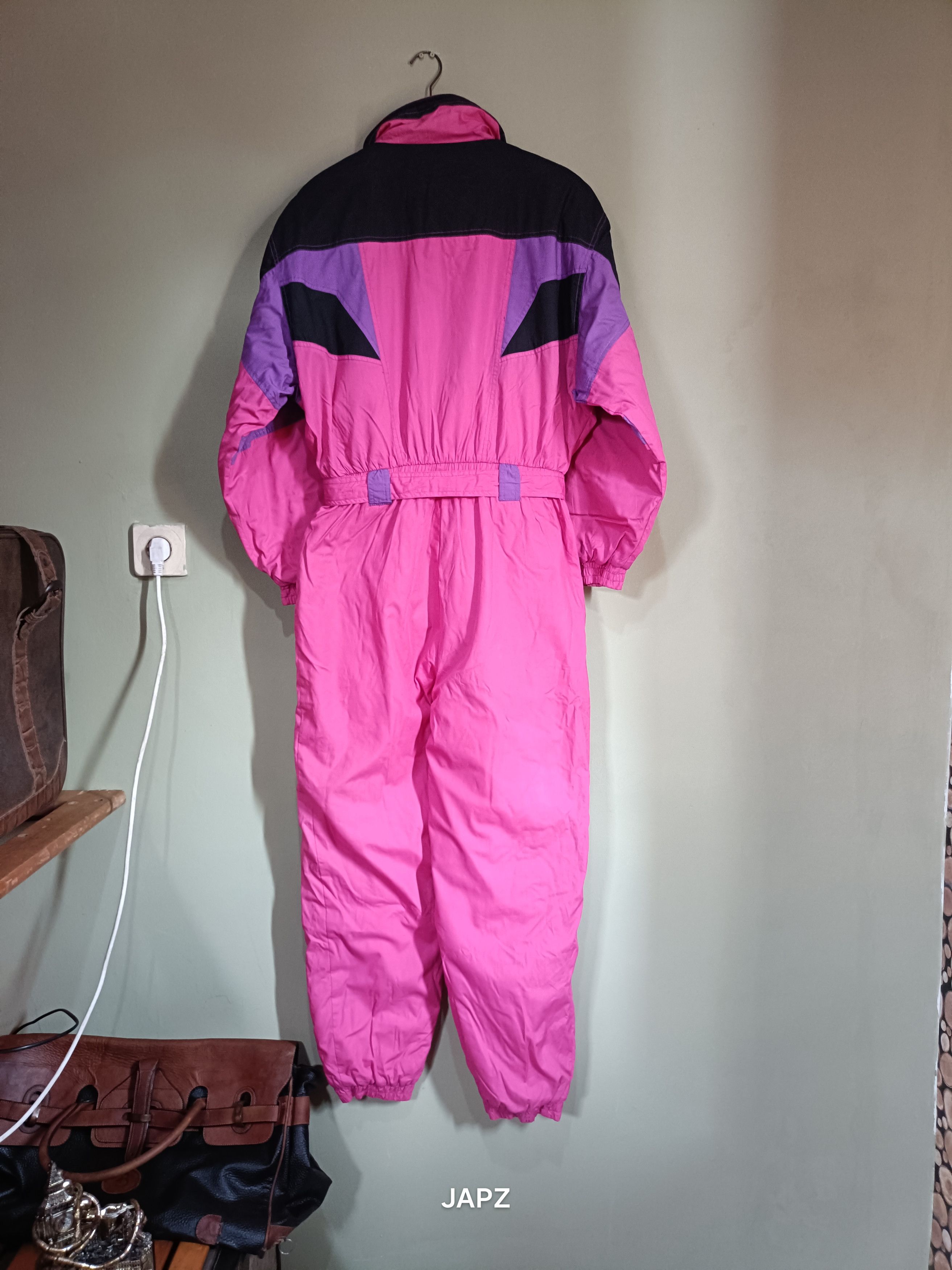Vintage Vintage Charles vögele ski overall neon pink 80s 90s Size 28" / US 6 / IT 42 - 6 Thumbnail