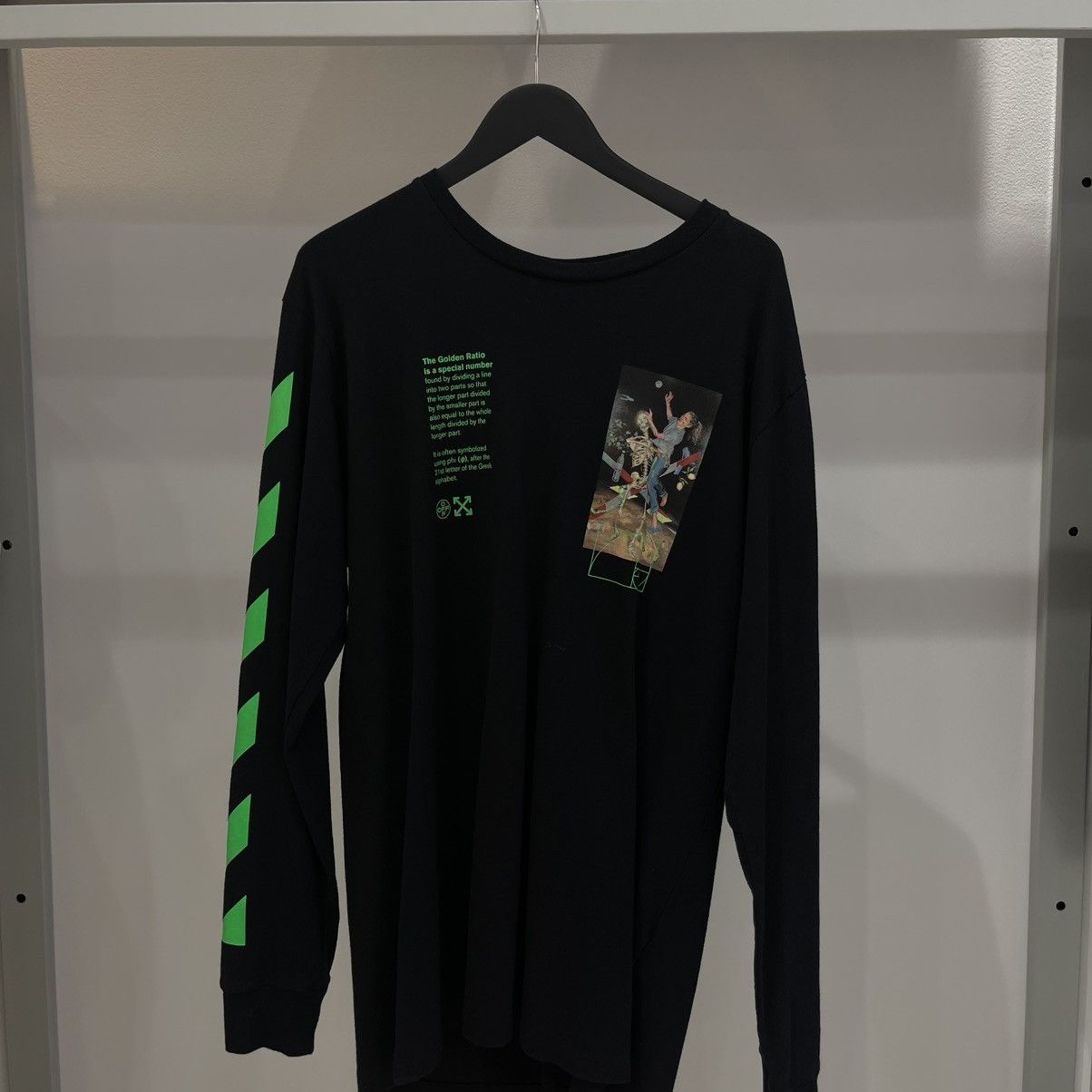 Off-White Off-White Pascal Golden Ratio Painting Longsleeve Size US XL / EU 56 / 4 - 1 Thumbnail