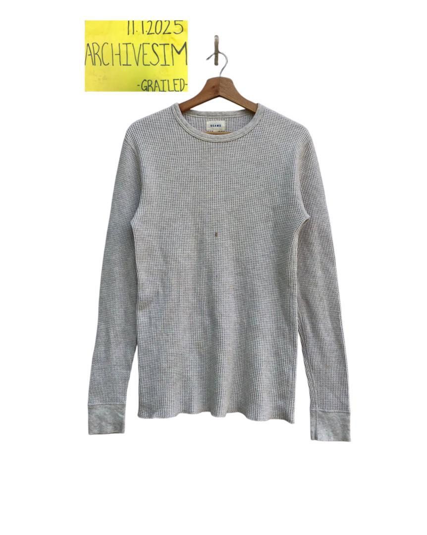 Beams Plus Beams Knitted Longsleeve Tshirt Size US M / EU 48-50 / 2 - 2 Thumbnail