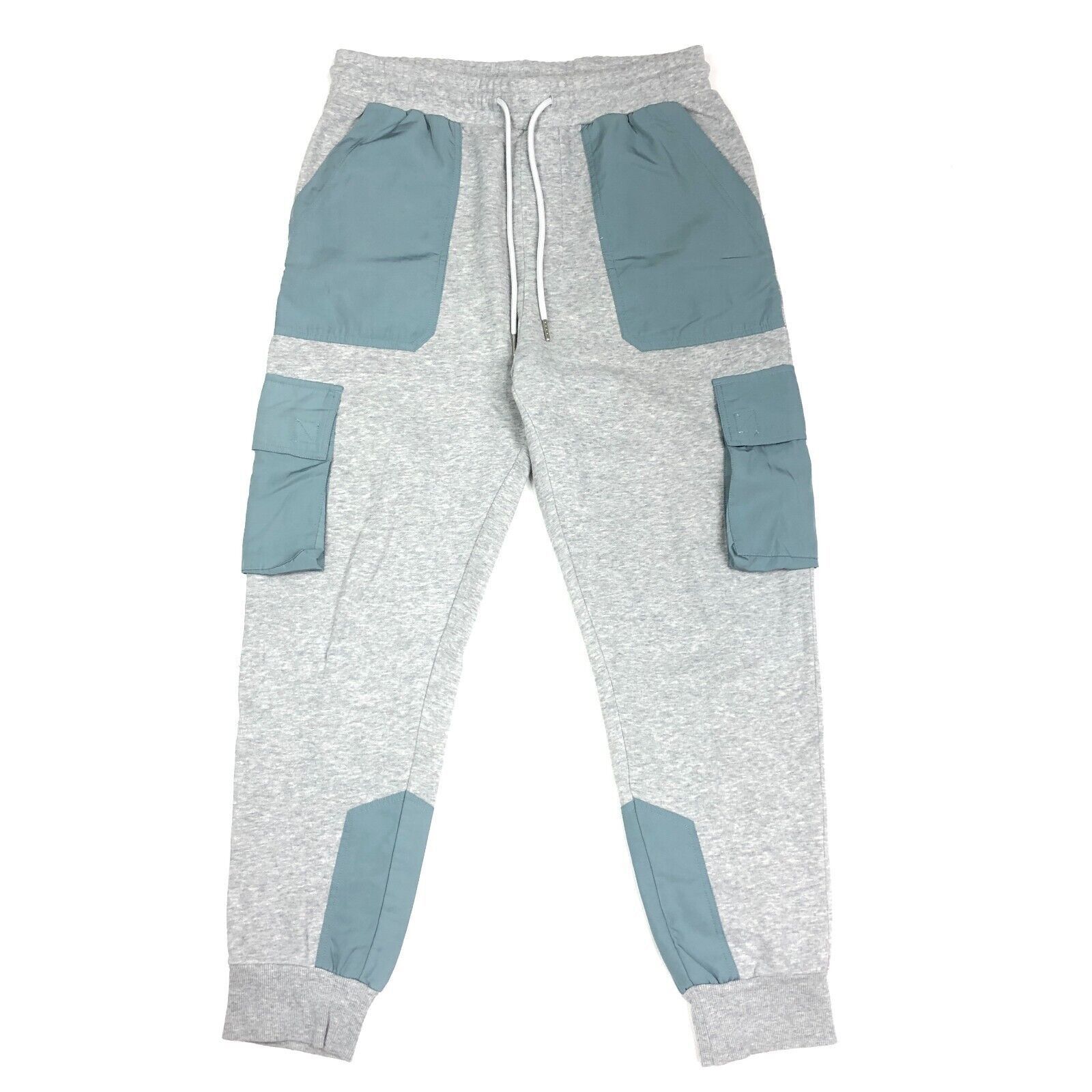 Urban Outfitters urban outfitters gray blue cargo sweatpants joggers bottoms Size US 30 / EU 46 - 1 Thumbnail