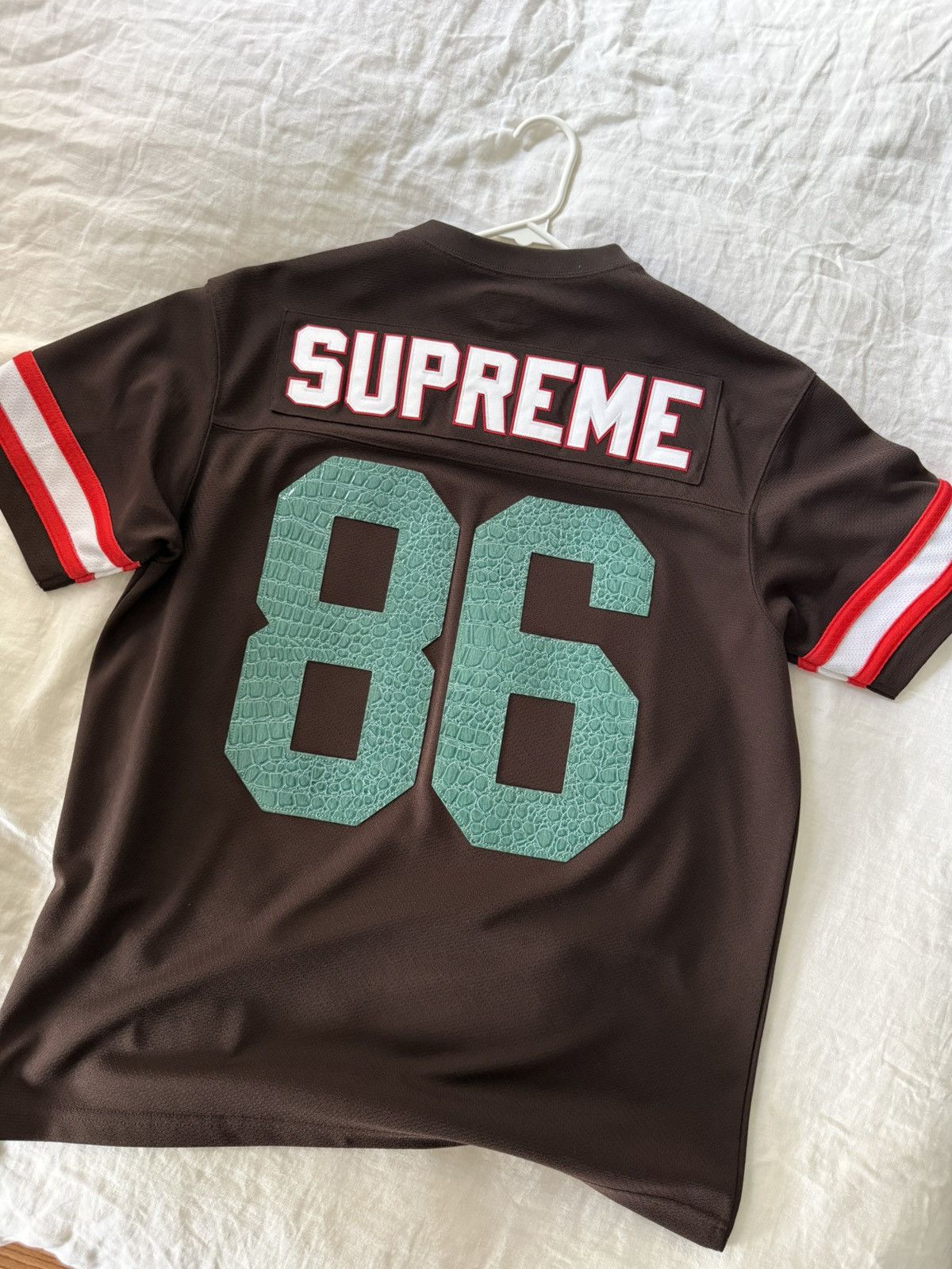Supreme Supreme faux croc football jersey 2022 Size US M / EU 48-50 / 2 - 2 Thumbnail