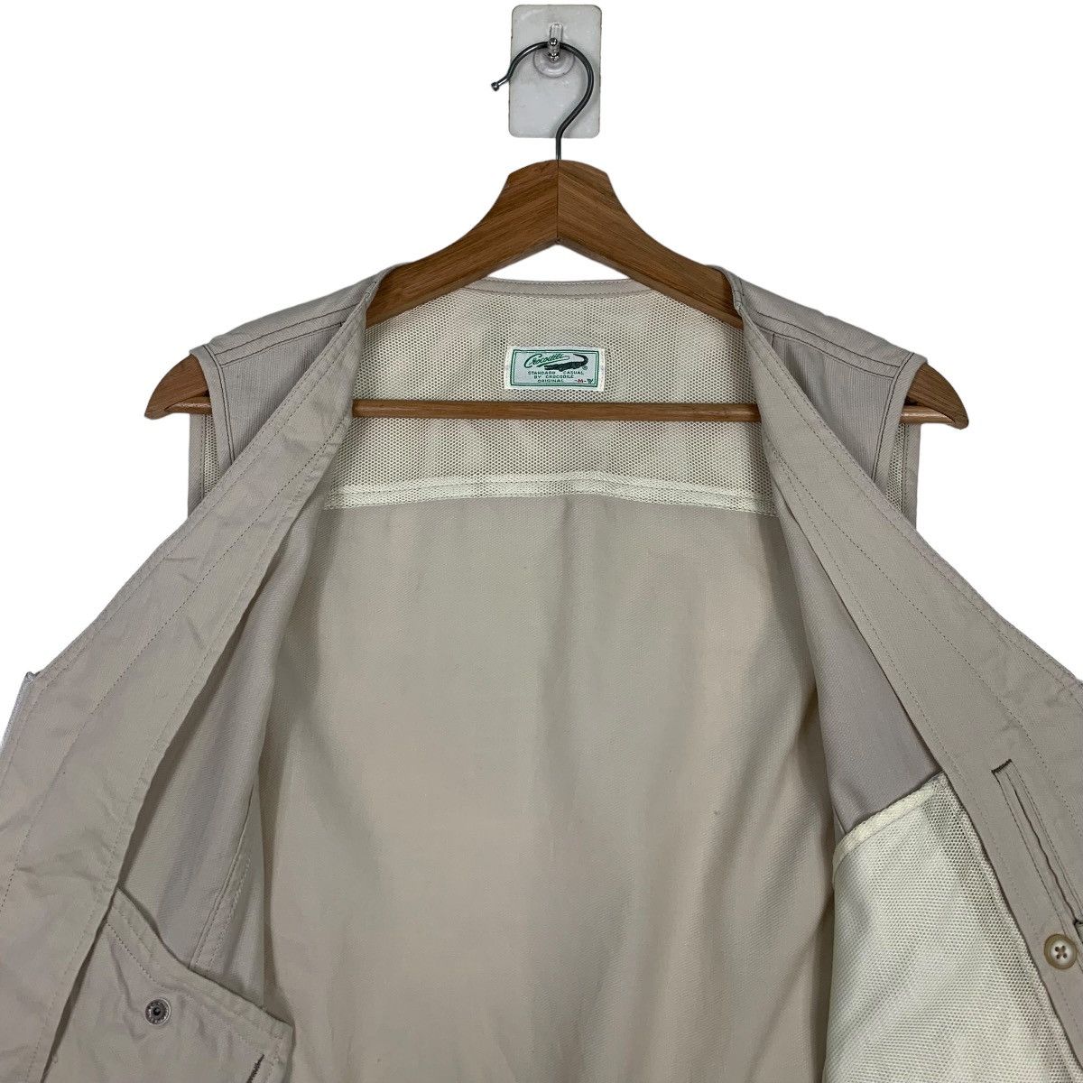 Japanese Brand CROCODILE Casual Vest #0179-C9 Size US M / EU 48-50 / 2 - 13 Thumbnail