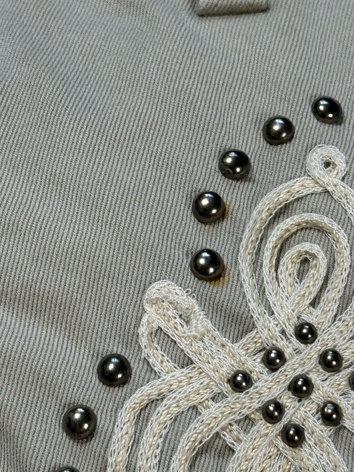 Mason's Masons embroidery metal rivets vintage cargo pockets pants Size US 32 / EU 48 - 16 Thumbnail
