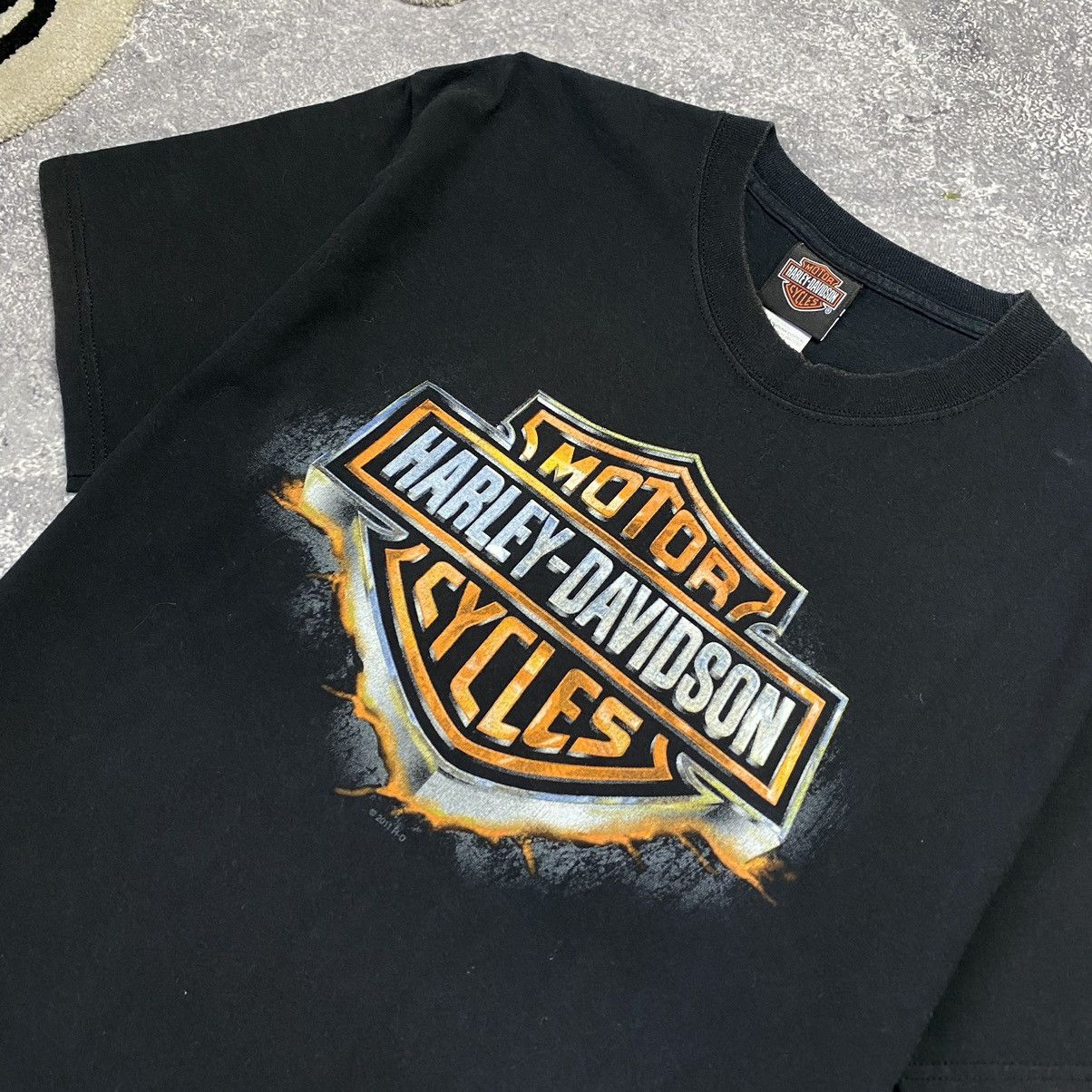 Band Tees Vintage Harley Davidson 2006 Big Graphic logo band tee Size US L / EU 52-54 / 3 - 3 Thumbnail