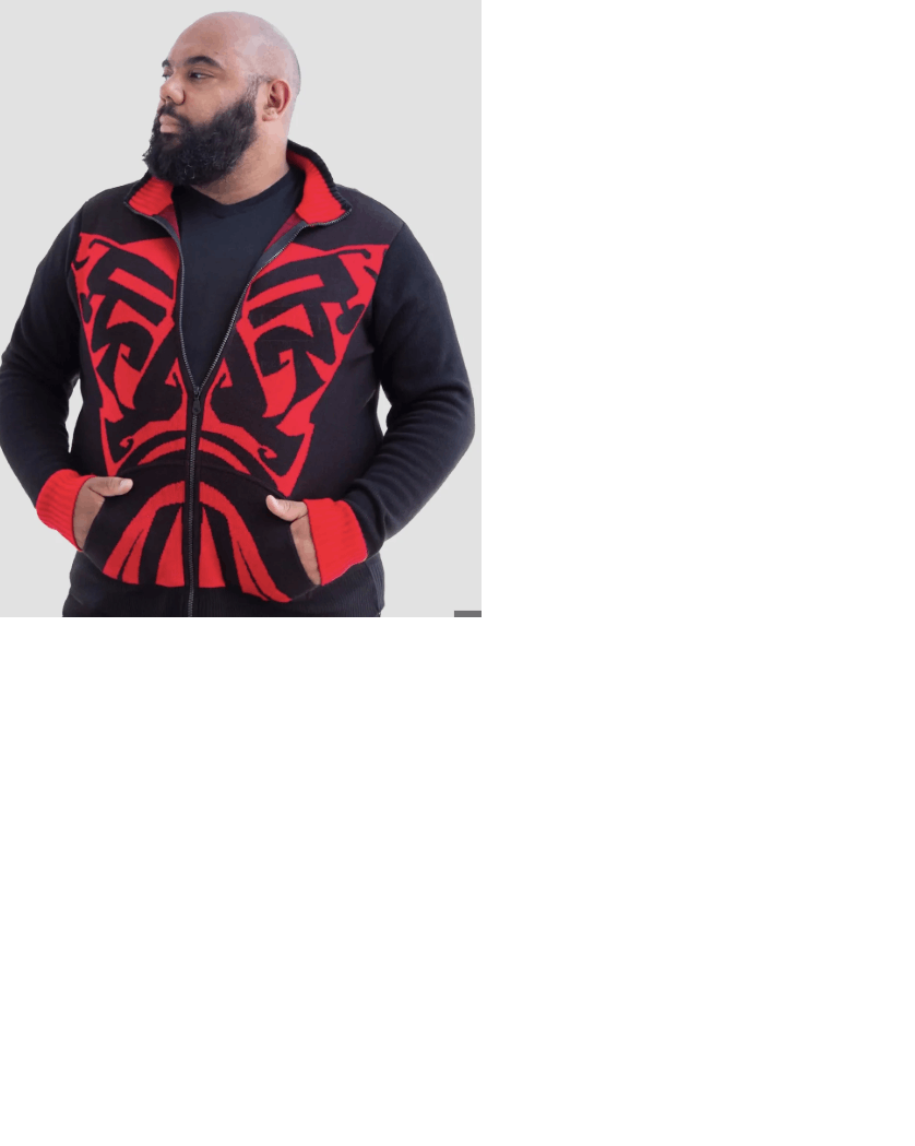 Star Wars ELHOFFER Galactic Shadow (Darth Maul) Knit Jacket Size M / US 6-8 / IT 42-44 - 6 Thumbnail