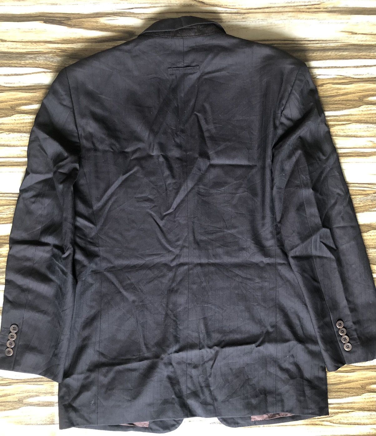 Jean Paul Gaultier Gaultier Homme Objet striped black blazer Size 46R - 3 Thumbnail