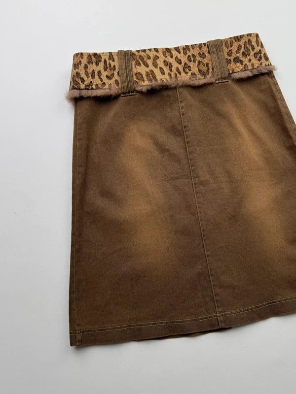 Vintage Vintage Faded Skirt With Wide E2 Size 27" / US 4 / IT 40 - 6 Thumbnail