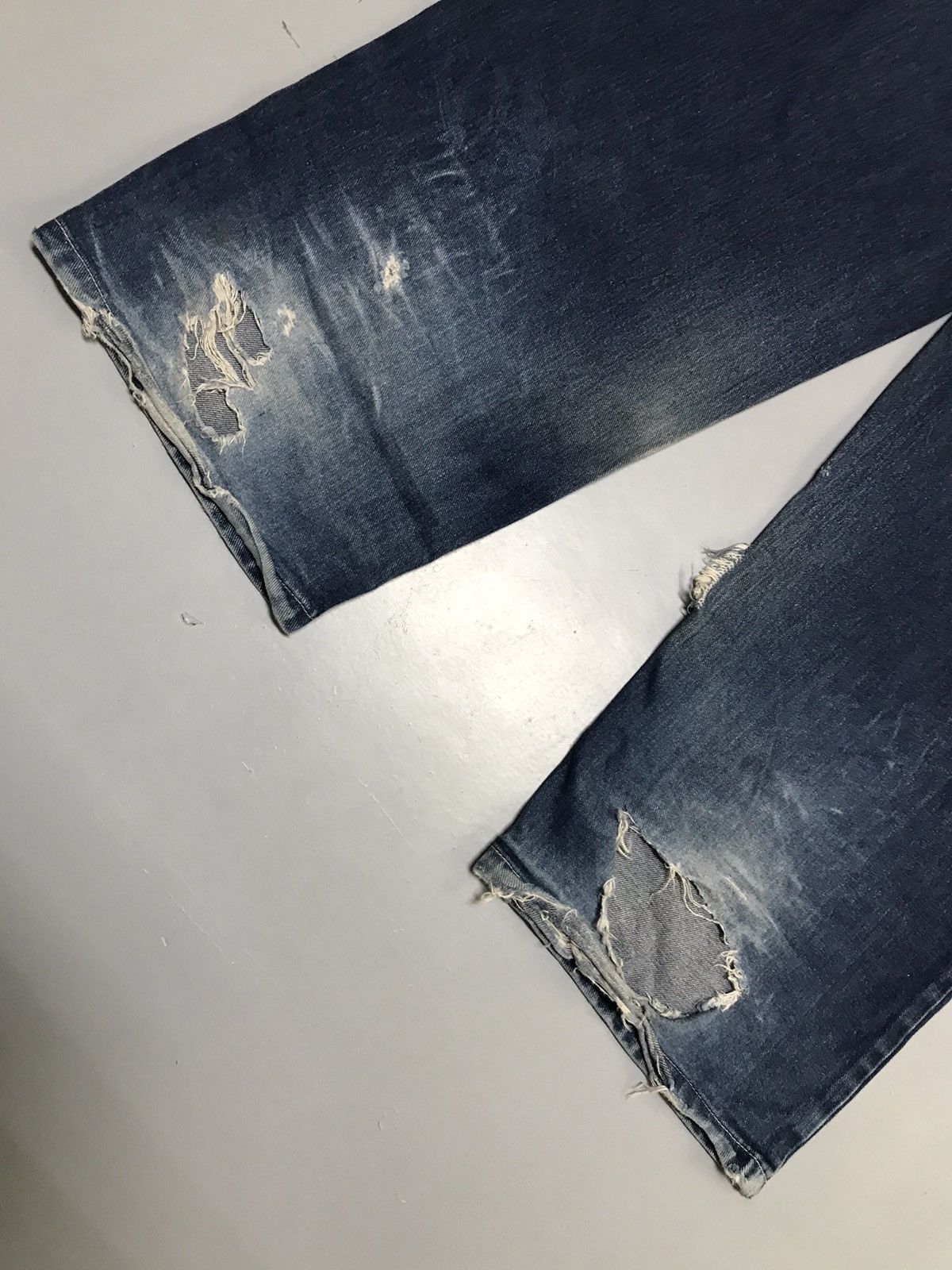 Dickies Vintage dickies big daddy damaged denim Size US 38 / EU 54 - 11 Thumbnail
