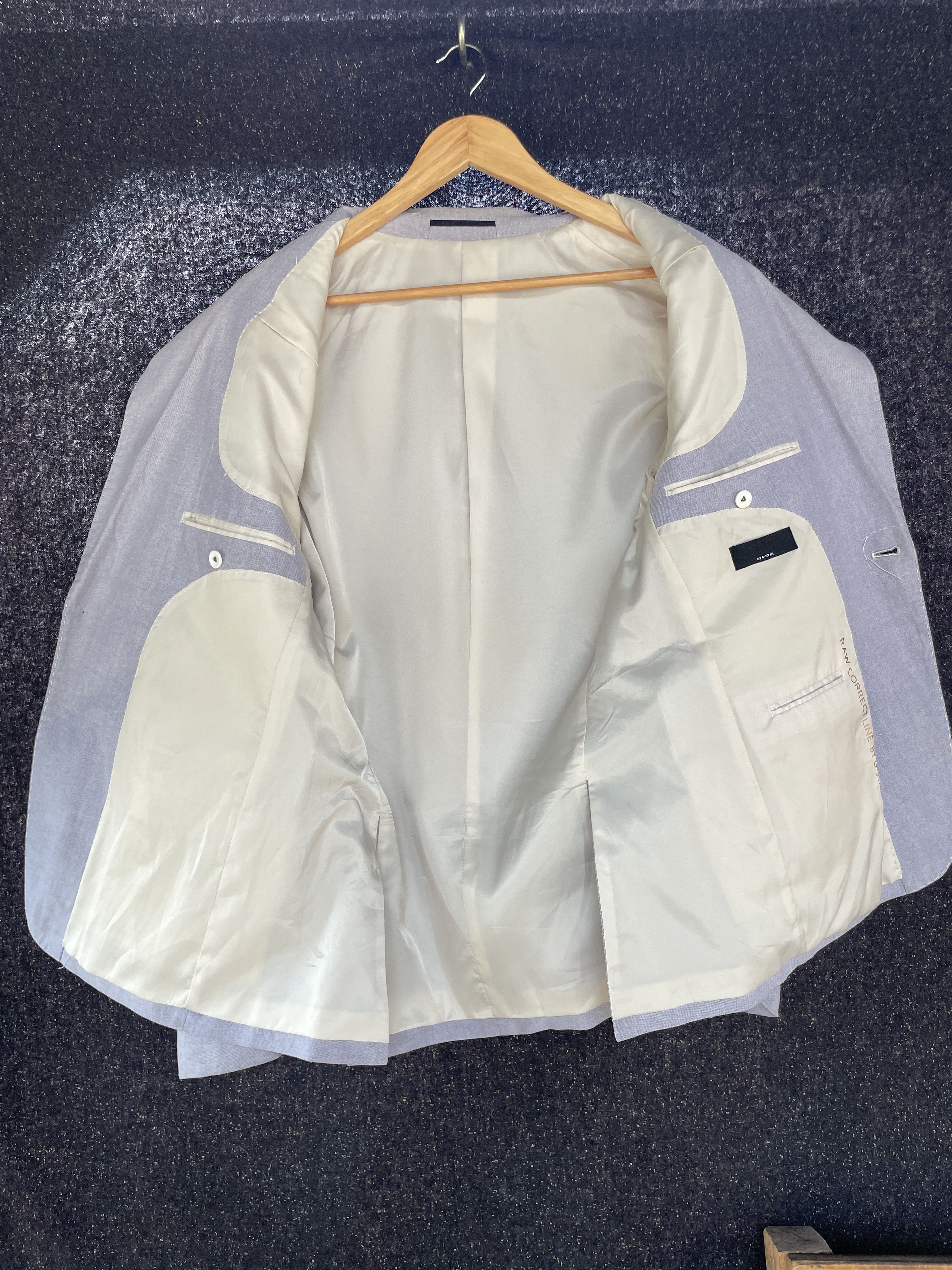 G-Star G-Star Raw Peak Lapel Cotton Blazer Size S Size 38R - 3 Thumbnail