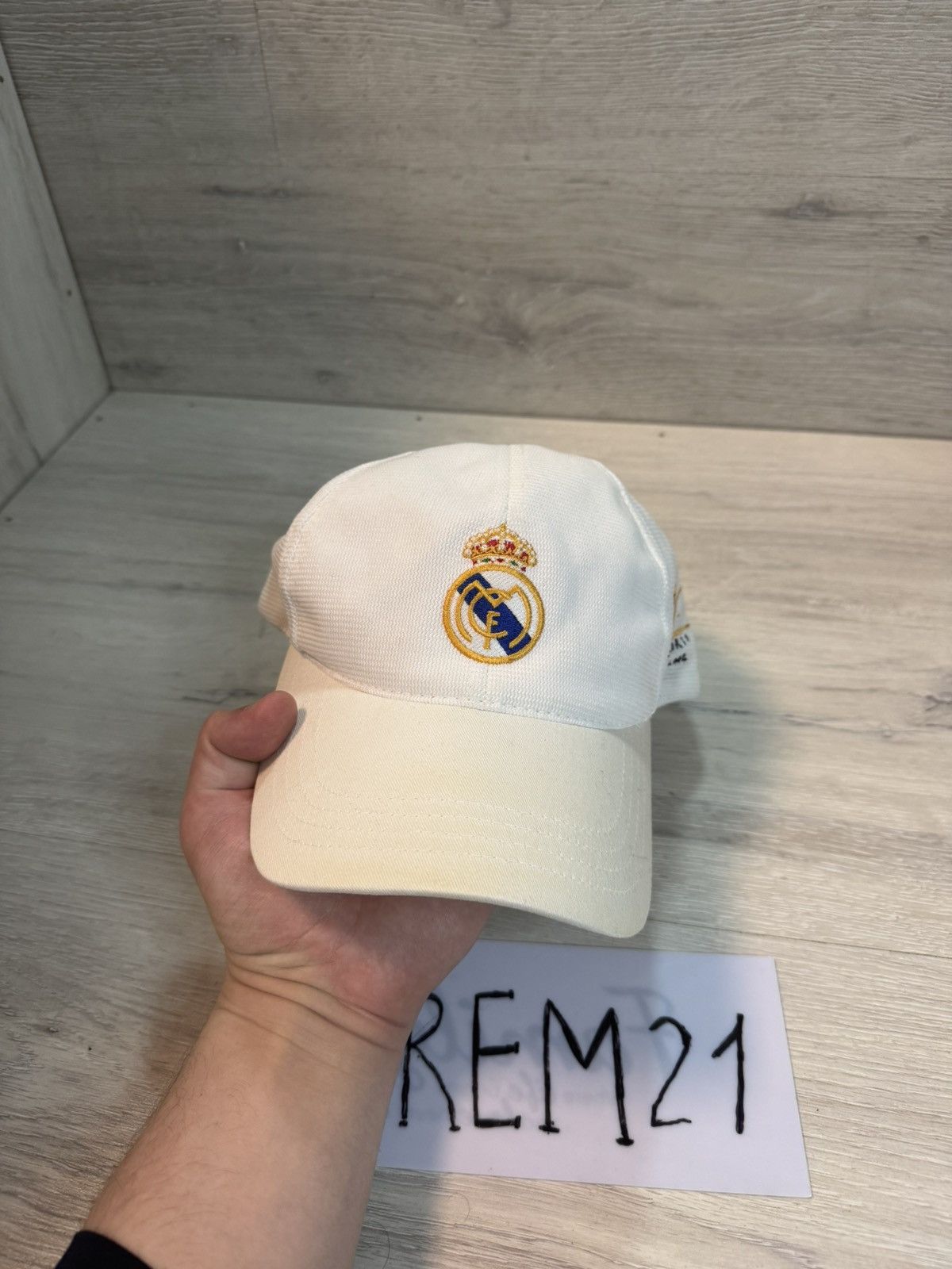 Adidas Real Madrid adidas vintage cap hat Size ONE SIZE - 2 Thumbnail