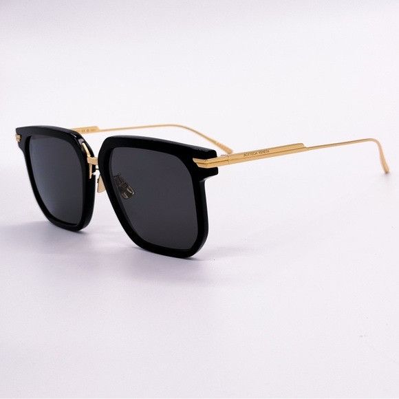 Bottega Veneta NEW BOTTEGA VENETA BV1083SA 001 WOMEN BLACK SQUARE SUNGLASSE Size ONE SIZE - 7 Thumbnail