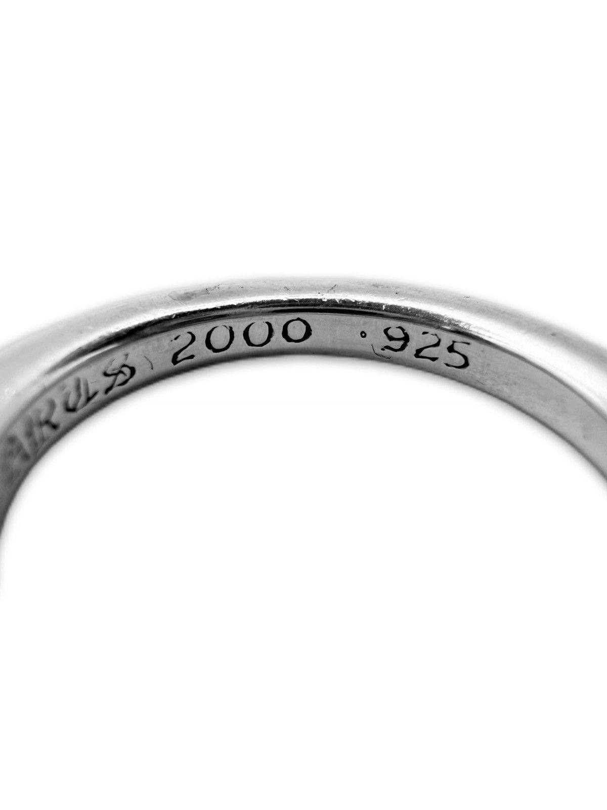 Chrome Hearts Chrome Hearts Ruby Eternity Love Factory Set .925 Silver Ring Size ONE SIZE - 4 Thumbnail