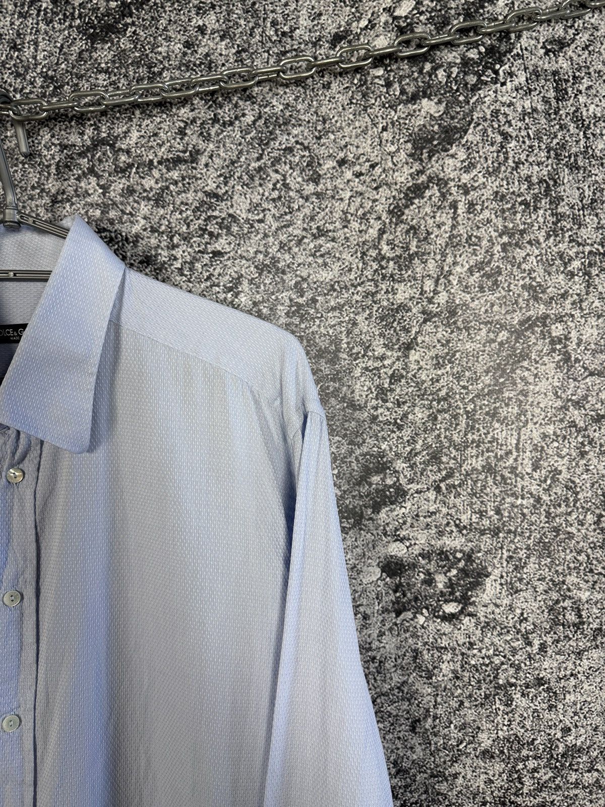 Dolce & Gabbana Dolce Gabbana Long Sleeve Shirt Button Up Italy Made Size 44 Size US XL / EU 56 / 4 - 2 Thumbnail