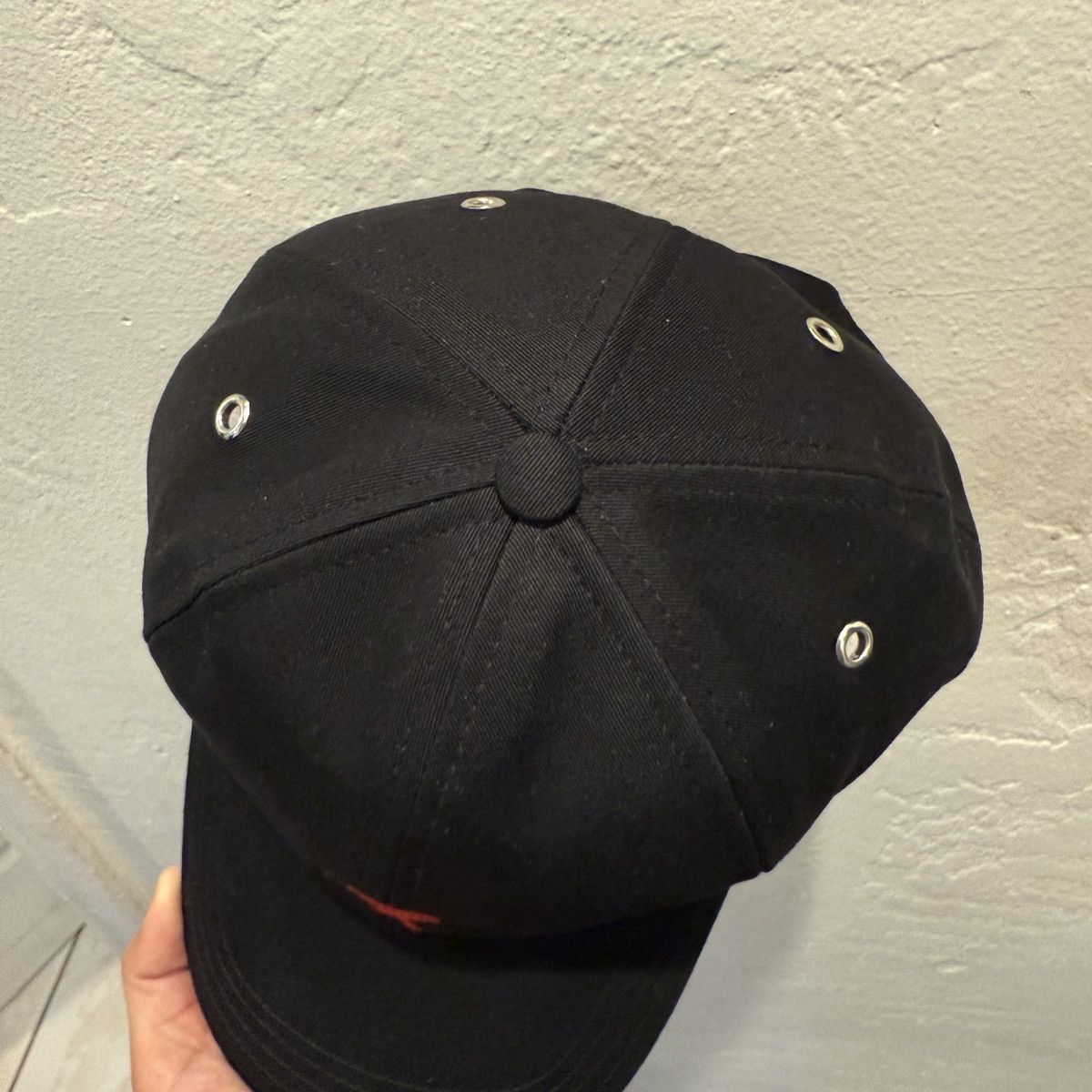 AMI Ami Paris SnapBack Hat Cap Black Size ONE SIZE - 2 Thumbnail