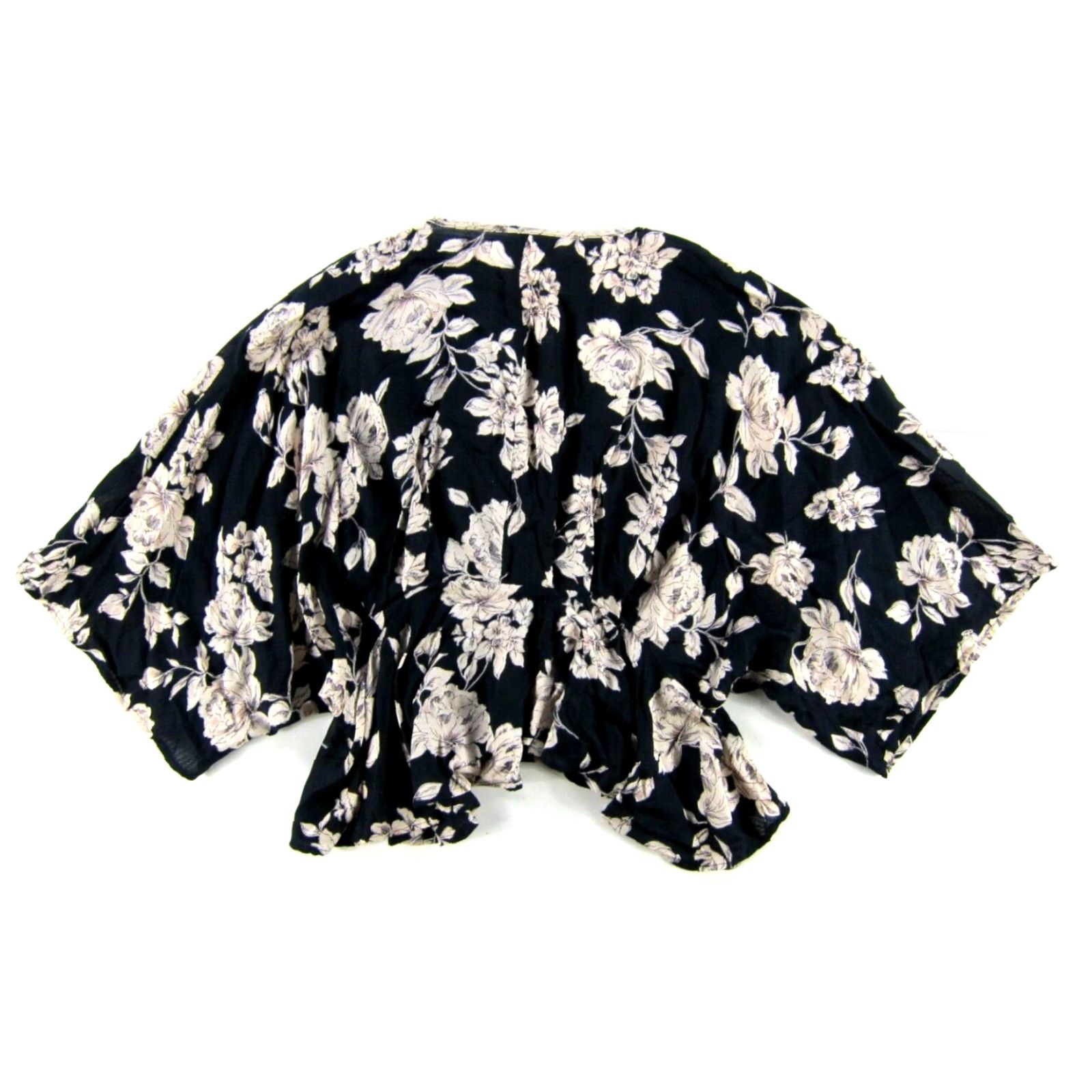 Vintage VINTAGE NWT B.O.G Collective Floral Blue Pink V-Neck Smock Peasant Blouse XS Size XS / US 0-2 / IT 36-38 - 2 Thumbnail