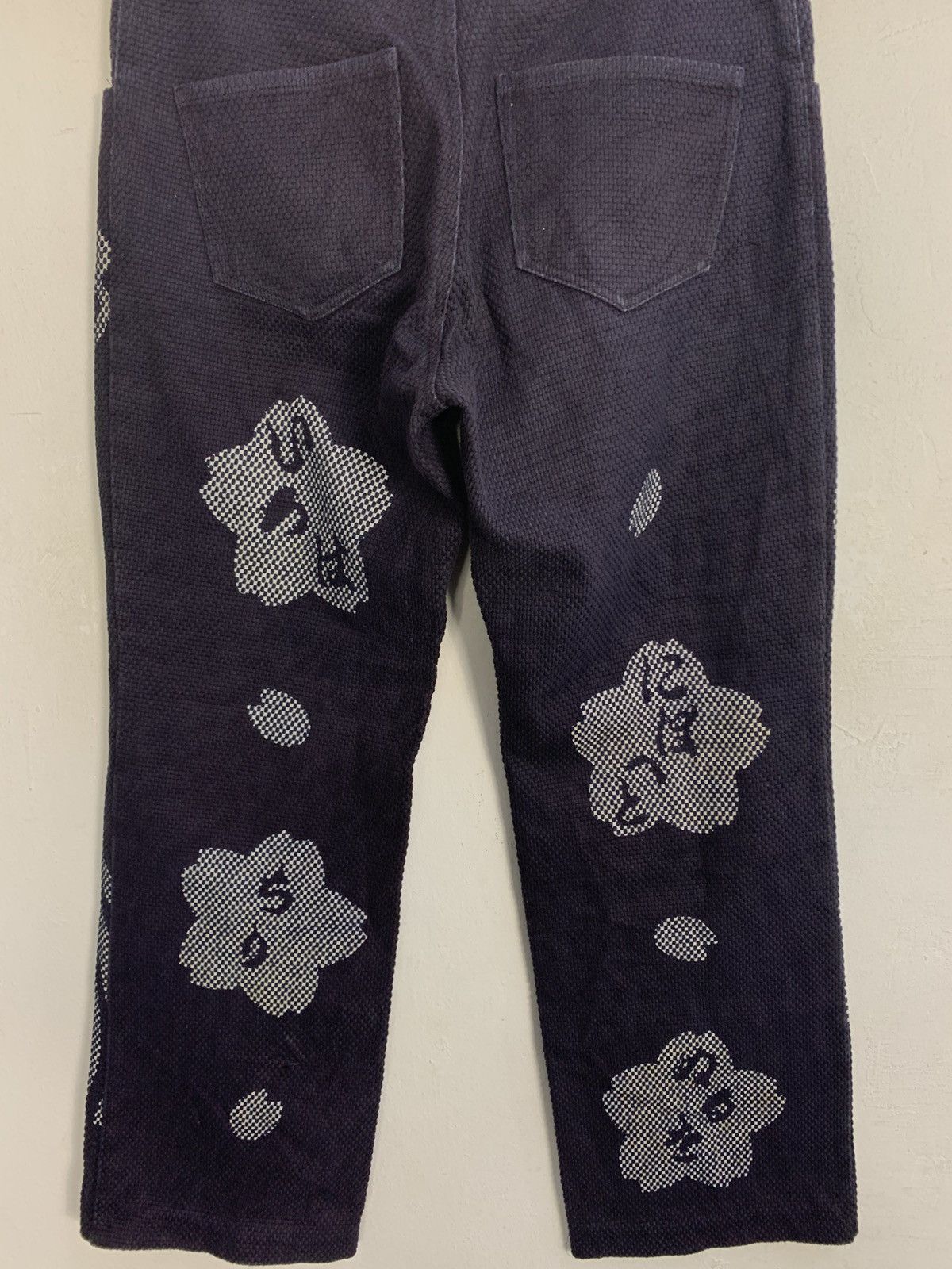 Japanese Brand Vintage Sashiko Denim Jean Karakuri Tamashi Kapital Size US 34 / EU 50 - 4 Thumbnail