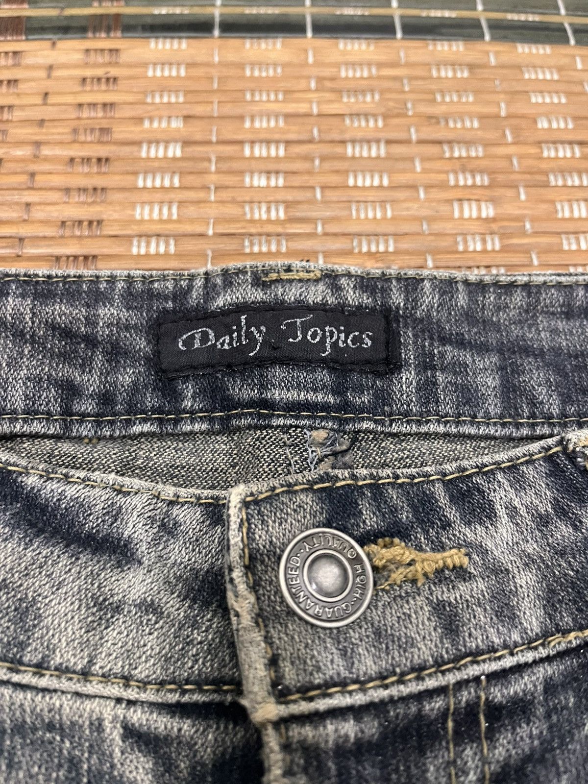 Japanese Brand Daily Topics Tornado Mart Glitter Flare Jeans Size 30" / US 8 / IT 44 - 5 Thumbnail