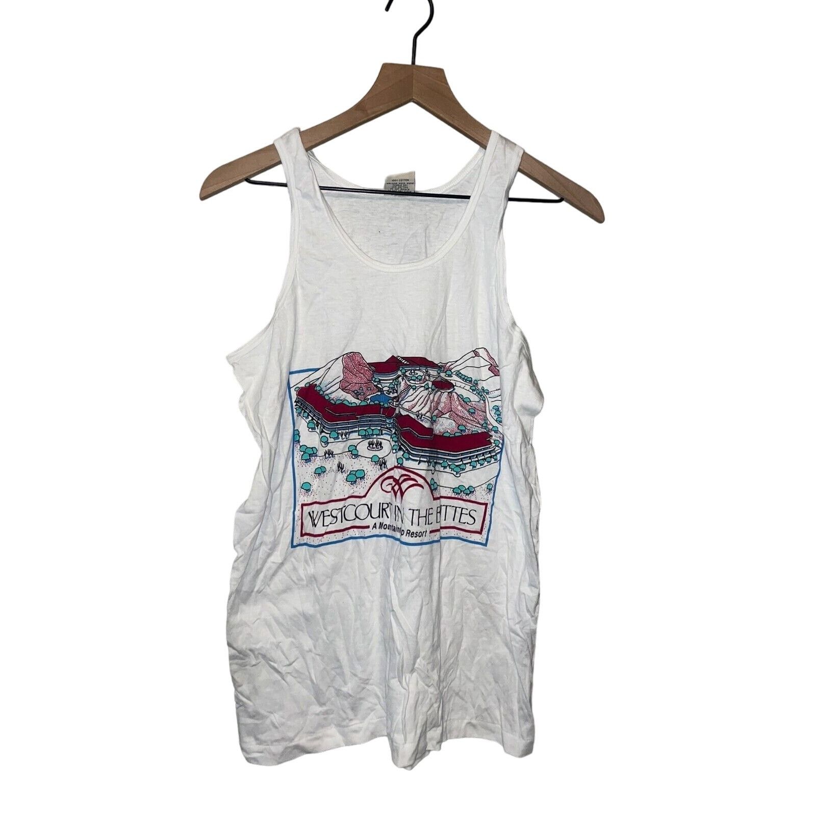 Signal Sport Vintage Mountaintop Resort Sleeveless Shirt Westcourt Tank M Size US M / EU 48-50 / 2 - 1 Thumbnail