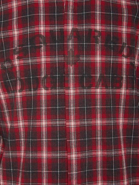 Dsquared2 o1lsvrm0425 Shirt in Red/Grey Size US XXL / EU 58 / 5 - 5 Thumbnail