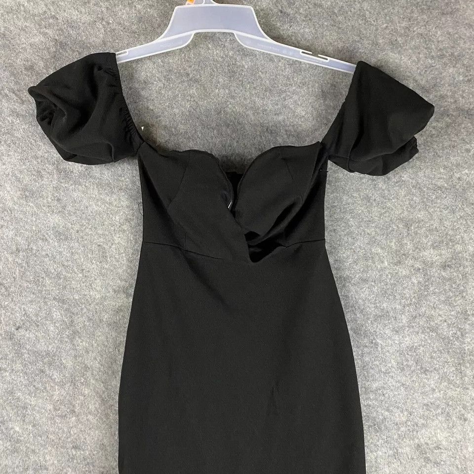Other Haute Monde Dress Small Women's Polyester Blend Black S Size S / US 4 / IT 40 - 2 Thumbnail