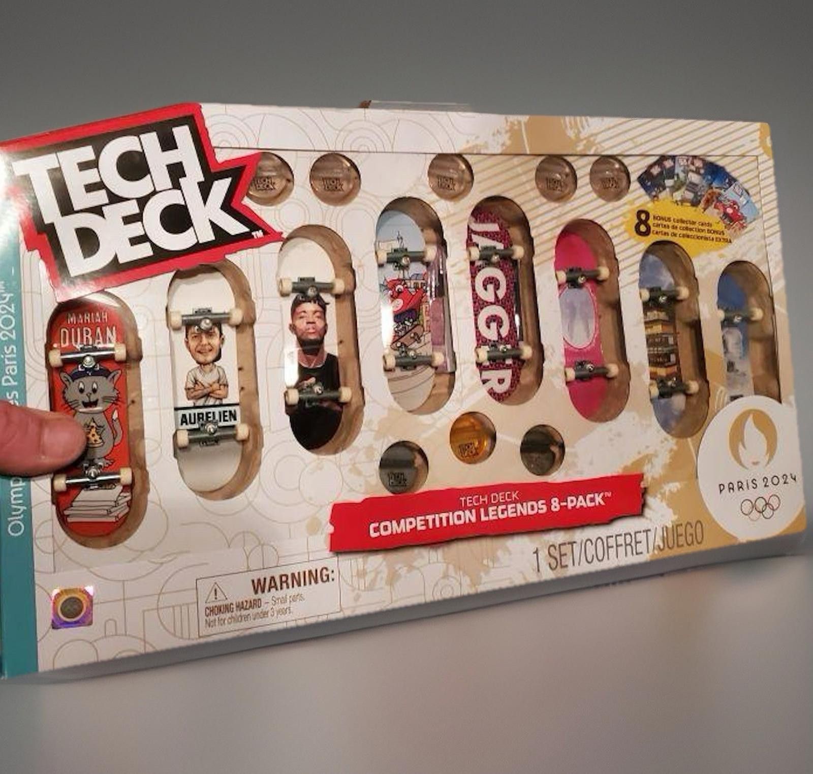 Other Tech Deck Competition Legends 8-Pack Olympic Games Paris2024 Size ONE SIZE - 1 Thumbnail