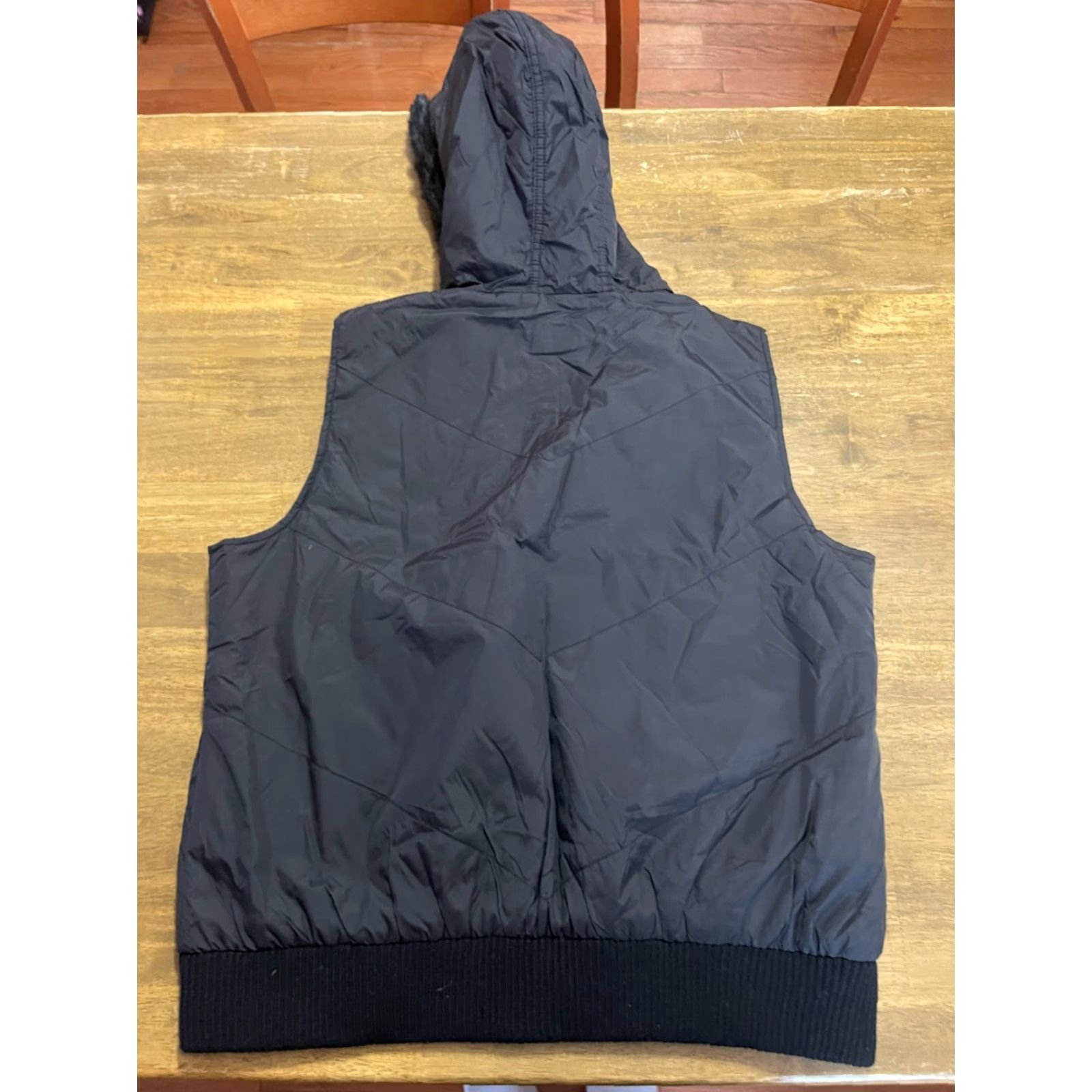 Vintage Relativity Jacket Women's XL Black Full Zip Hoodie Vest Zip Pockets Modern Basic Jacket Mens? Size XL / US 12-14 / IT 48-50 - 2 Thumbnail