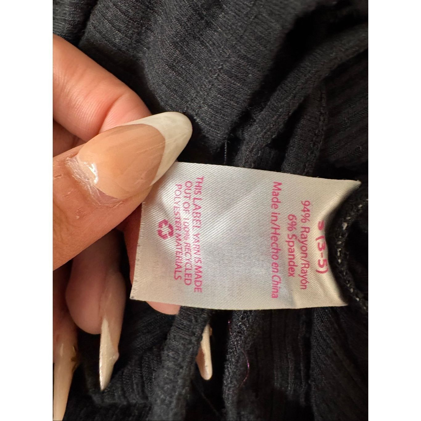 Other No Boundaries Black Ruched Drawstring Crop Top Size S Size S / US 4 / IT 40 - 4 Thumbnail
