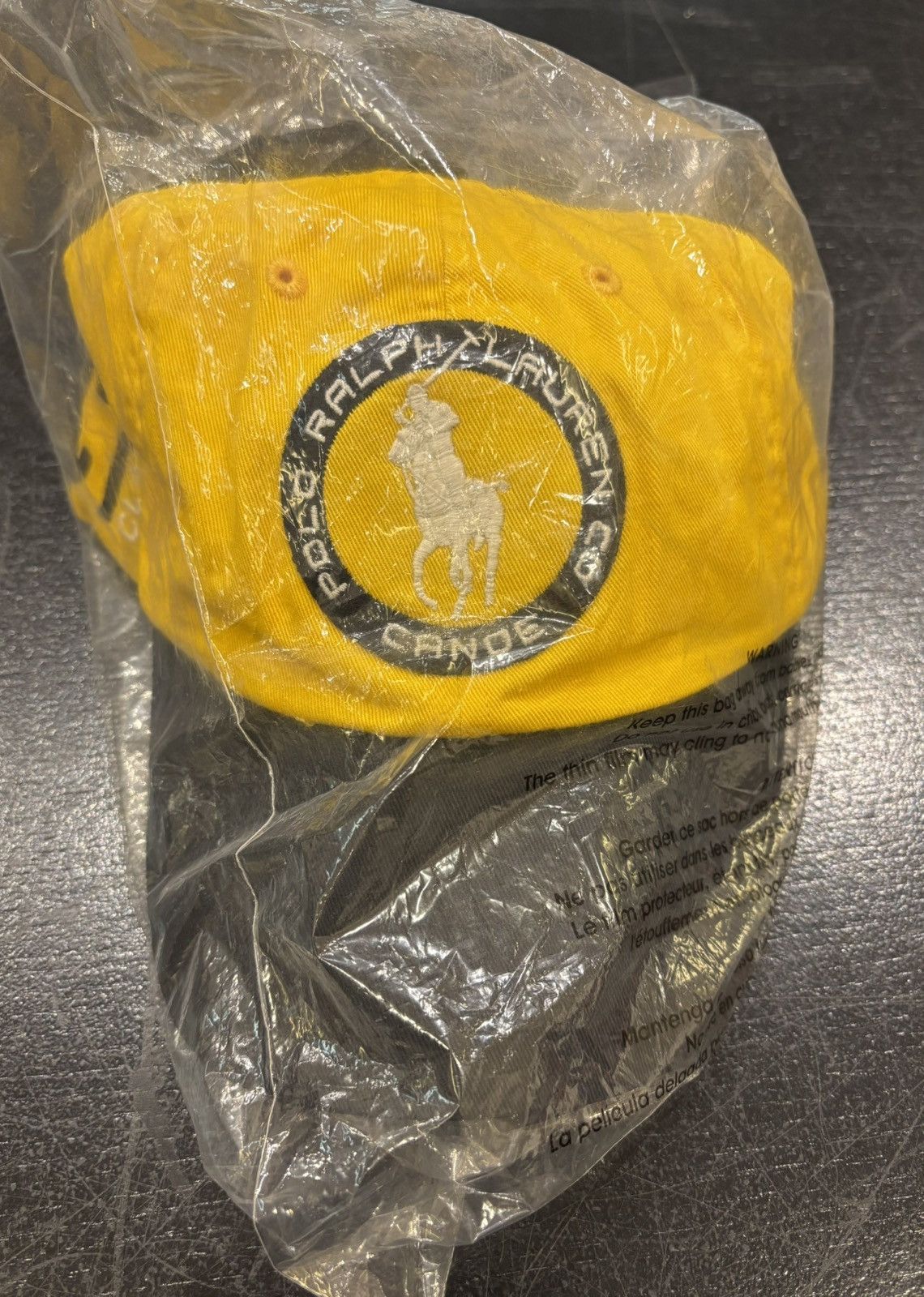 Polo Ralph Lauren Polo Ralph Lauren Yellow Canoe Hat Size ONE SIZE - 1 Thumbnail