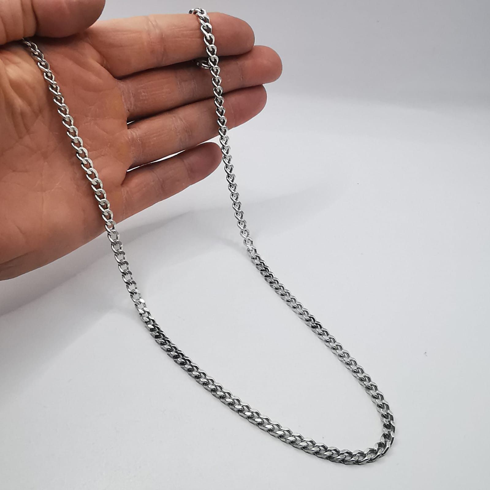 Vintage Vintage Jewelry Chain, 925 Sterling Silver, Signed 35.02g Size ONE SIZE - 8 Thumbnail