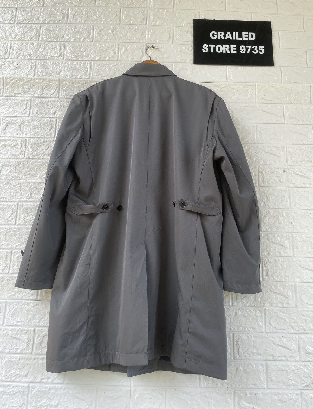 Japanese Brand × Vintage Vintage D’Homme A Homme Trench Coat Size US XL / EU 56 / 4 - 2 Thumbnail