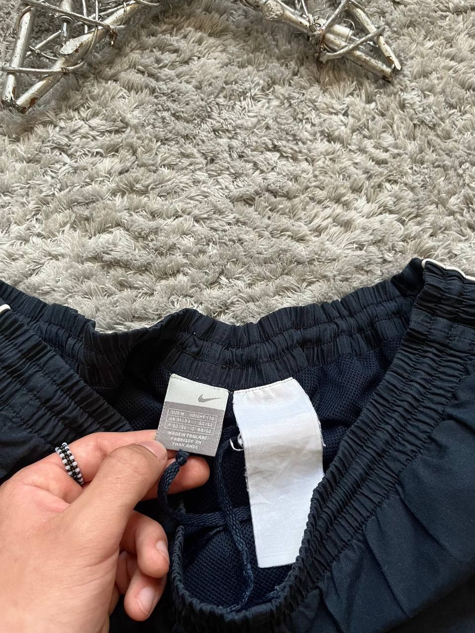 Nike × Vintage 00s Nike Vintage Pants Streetwear Logo Swoosh Rare Size US 32 / EU 48 - 9 Thumbnail