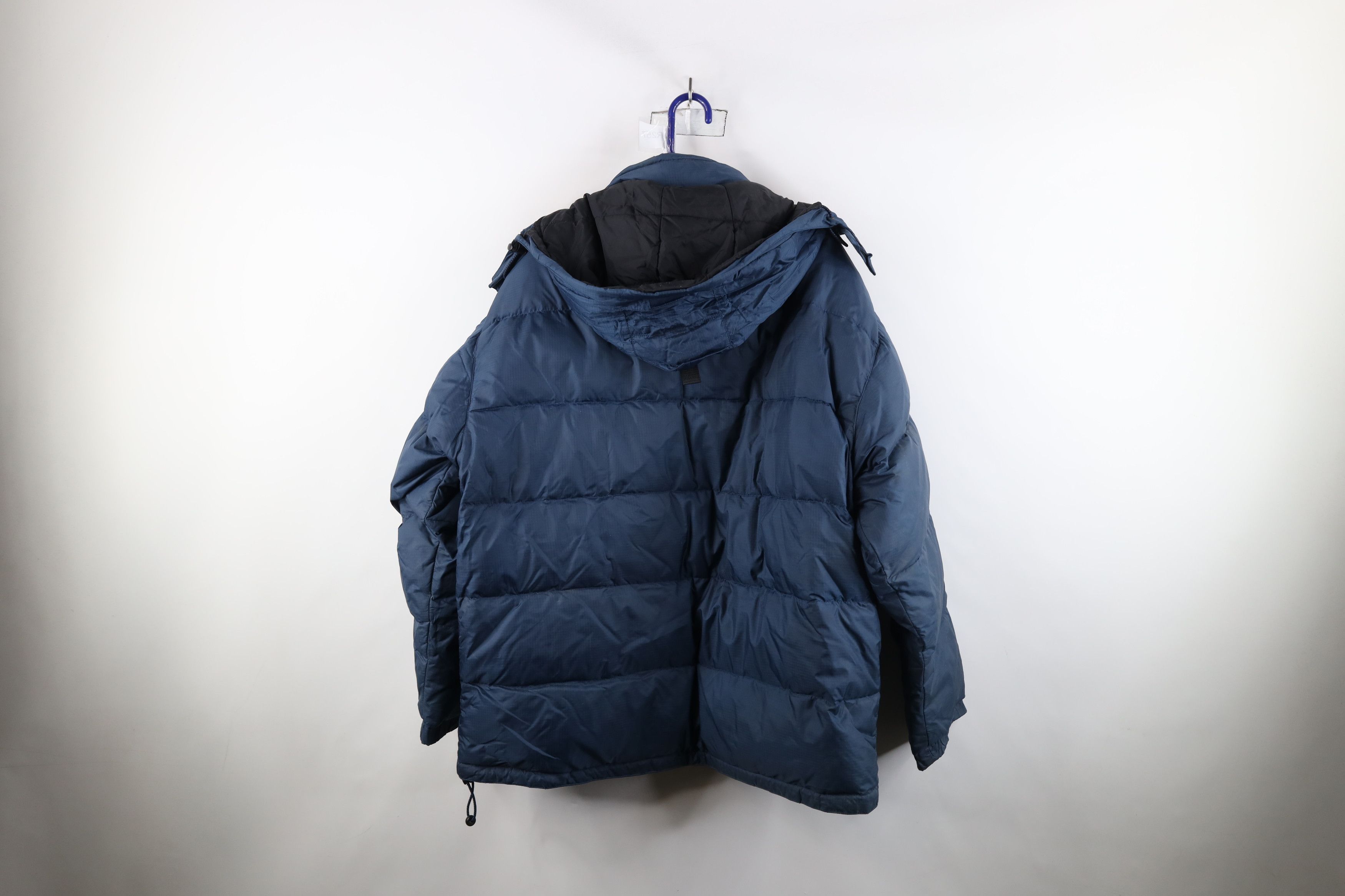 Gap × Vintage Vintage 90s Gap Reversible Duck Down Hooded Puffer Jacket Size US L / EU 52-54 / 3 - 8 Thumbnail