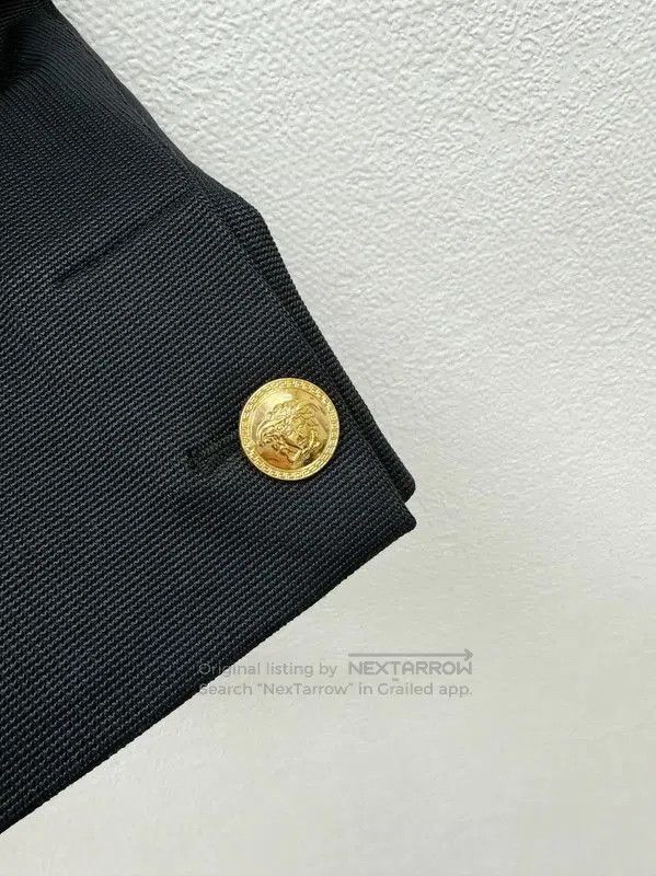 Versace Versace Black Long Sleeve Jacket for Men . Size US XL / EU 56 / 4 - 4 Thumbnail