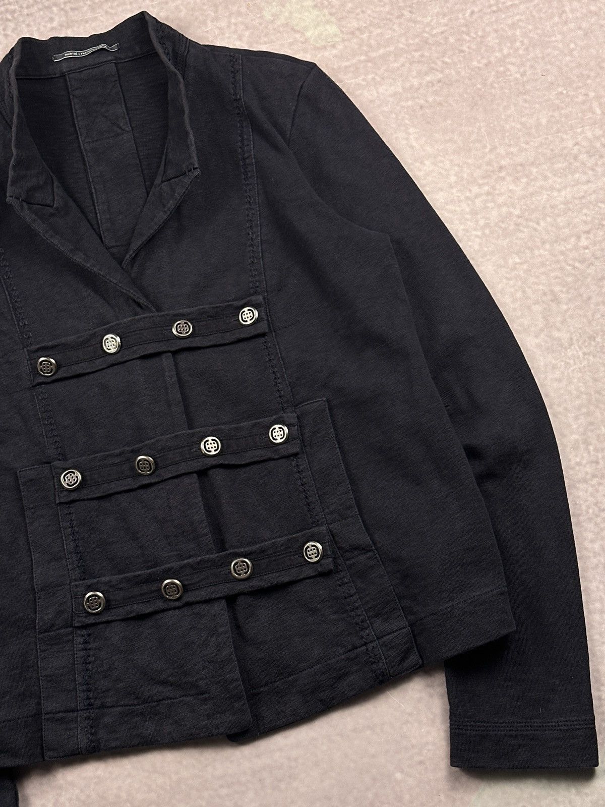 Marithe + Francois Girbaud Rare Marithe Francois Girbaud MFG Napoleon Button Up Jacket Size US M / EU 48-50 / 2 - 4 Thumbnail