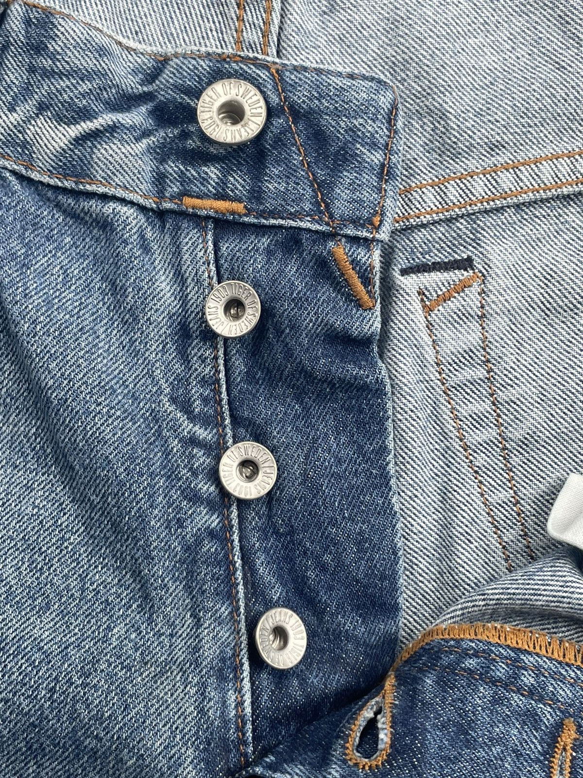 Designer Tiger Of Sweden Stone Wash Denim Size US 34 / EU 50 - 19 Thumbnail