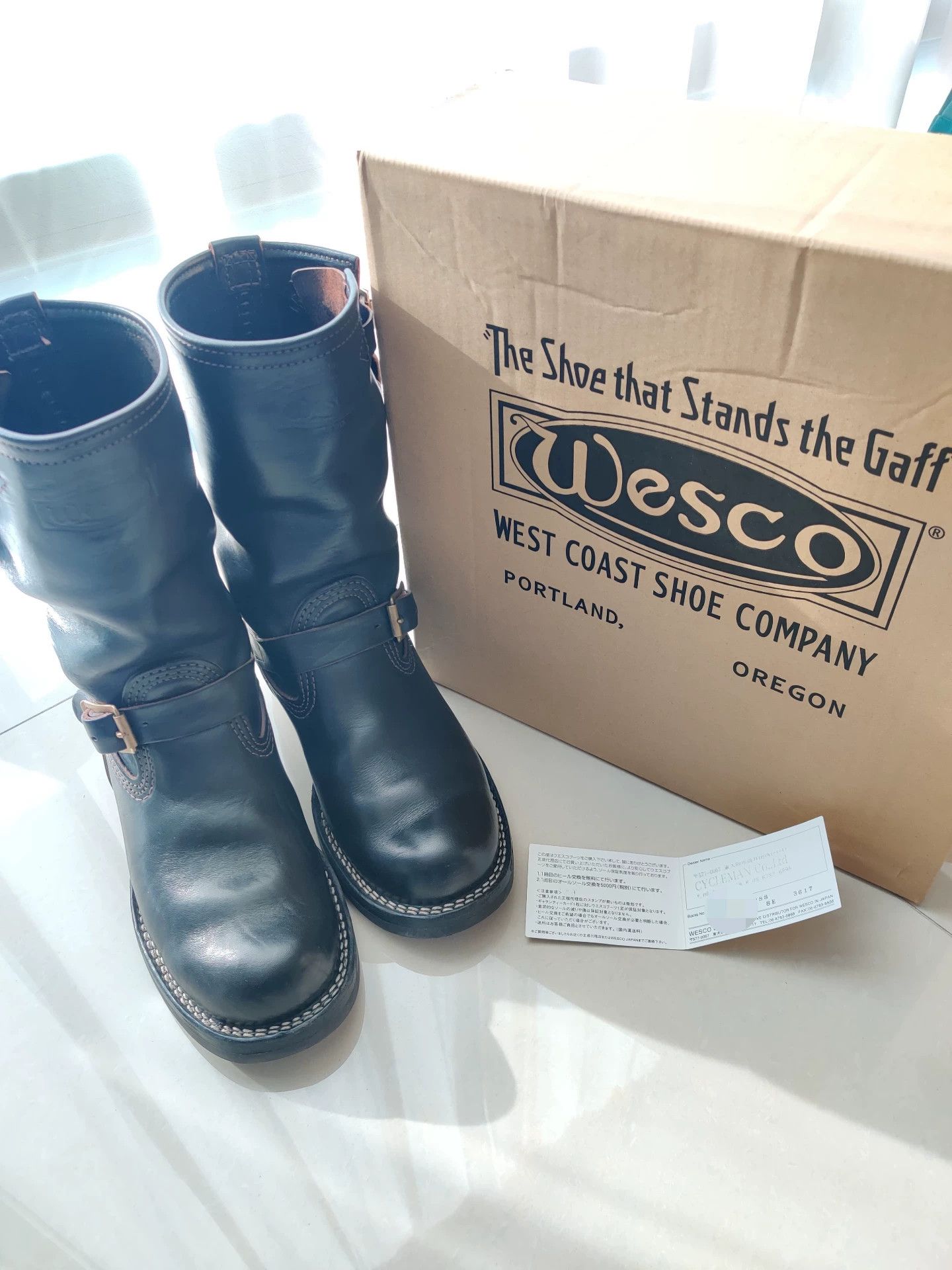 WESCO wesco boss 8E leather engineer boots | Grailed