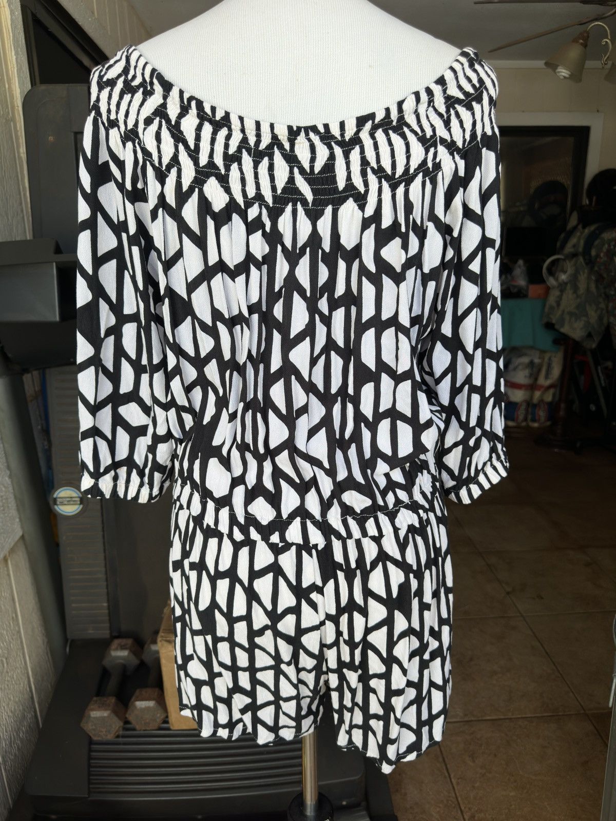 Other Ava Sky Rompers/Jumpsuit Hawaiian Black/White Women's M Size M / US 6-8 / IT 42-44 - 2 Thumbnail