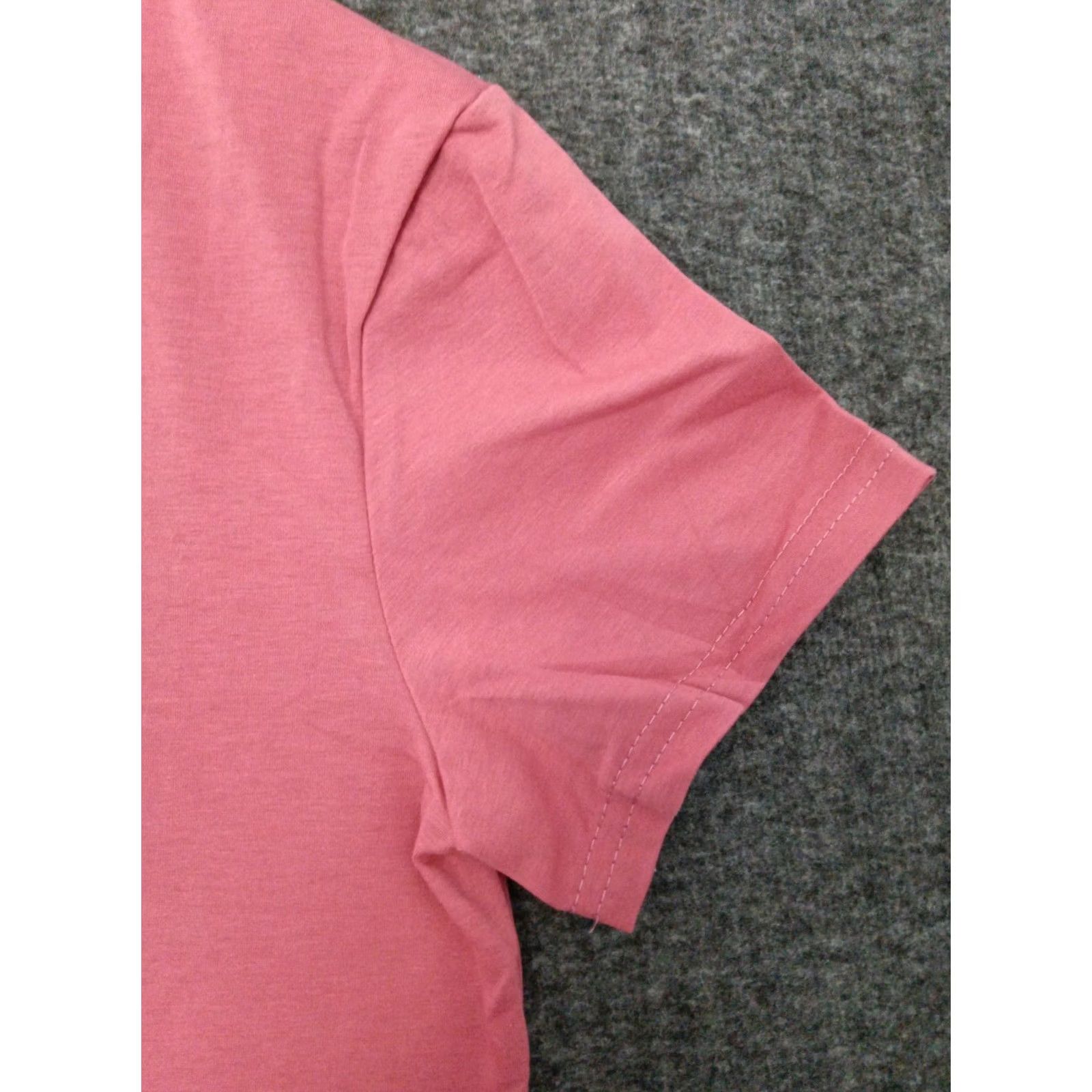 Pinko Nana Heart Grandmother Pink Women's Relaxed T-Shirt, Size S, Crew Neck, Short Sleeve, Blended Fabric, Vintage: No Size S / US 4 / IT 40 - 7 Thumbnail