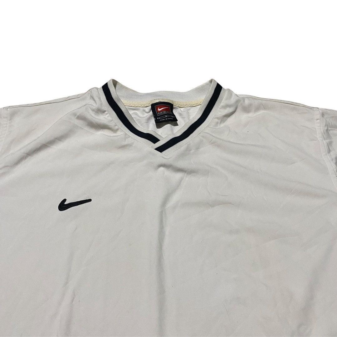Nike Nike vintage 90s vapor select v neck white jersey Size US L / EU 52-54 / 3 - 2 Thumbnail