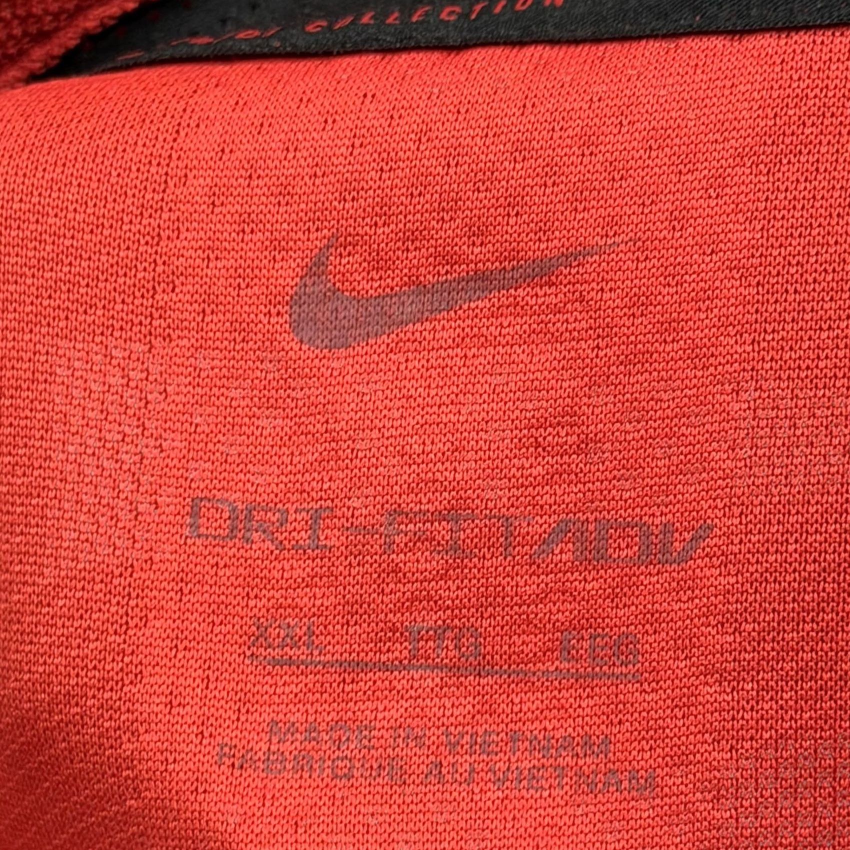 Nike Nike Tiger Woods Polo Shirt Mens XL Red Dri-FIT ADV Golf Short Sleeve Jersey Solid Nike Dri-FIT Size US XL / EU 56 / 4 - 4 Thumbnail