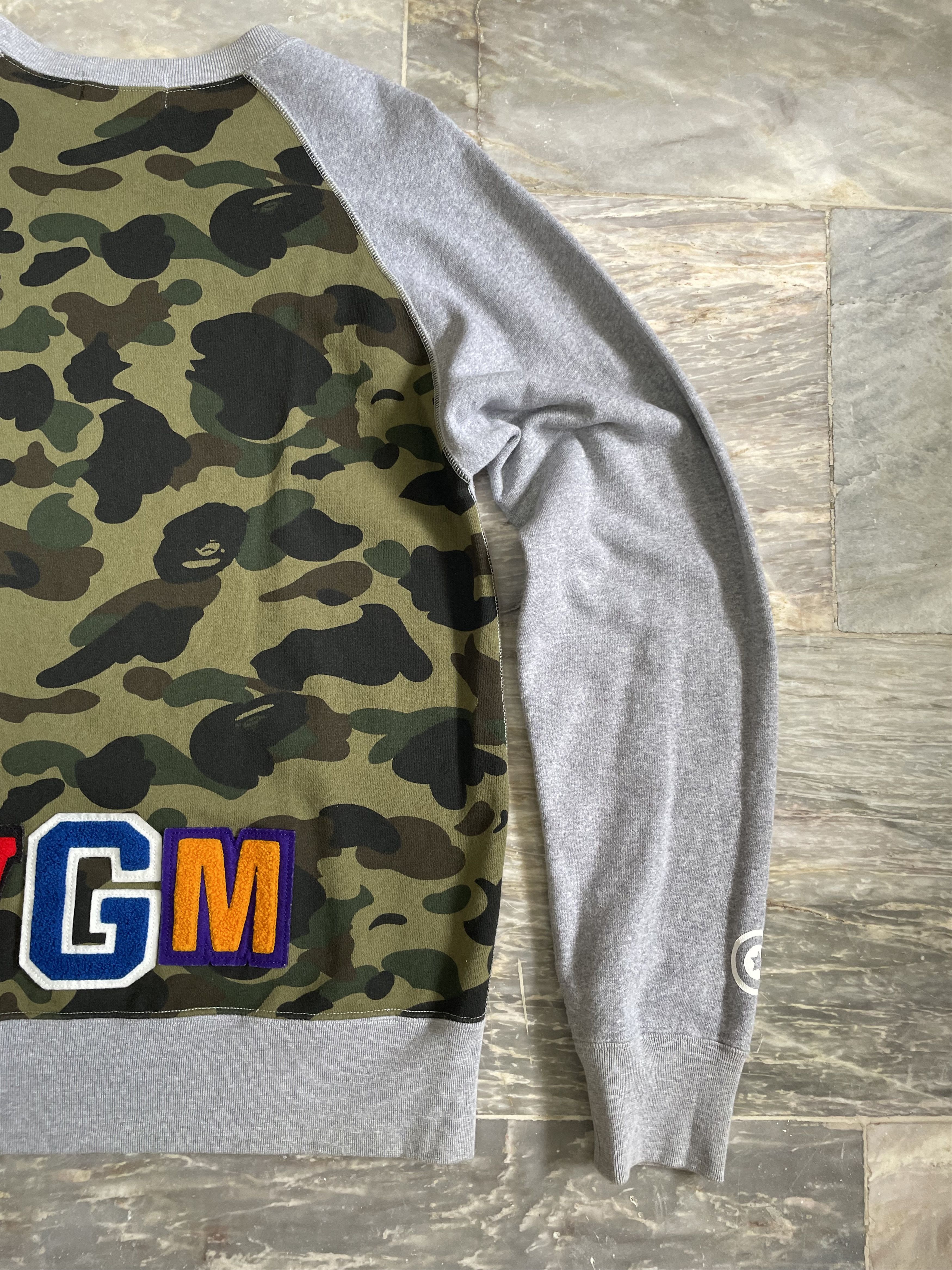 Bape A BATHING APE SHARK CREWNECK Size US L / EU 52-54 / 3 - 11 Thumbnail