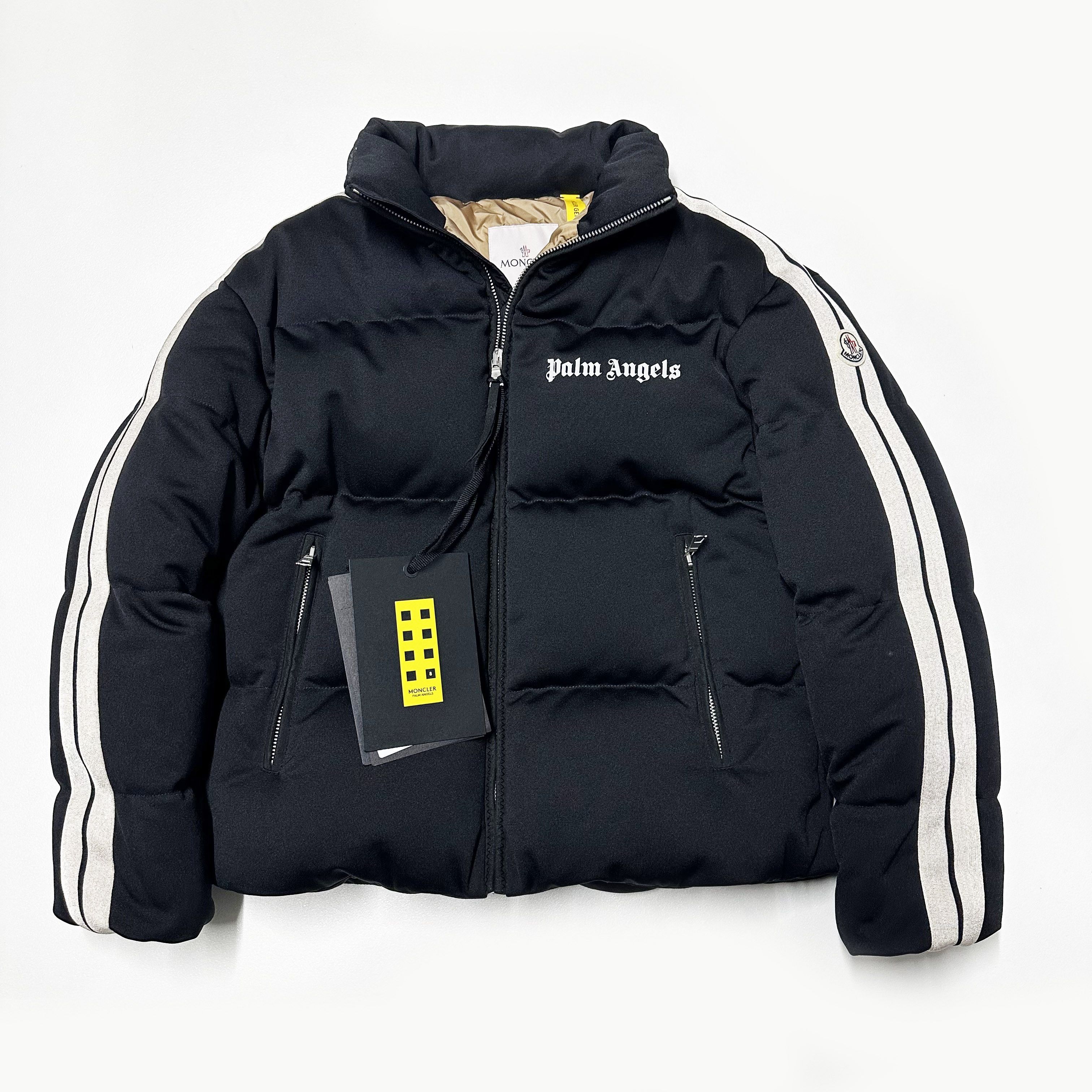 Moncler × Palm Angels Moncler Palm Angels 1 2 M Medium rodman jacket black puffer Size US M / EU 48-50 / 2 - 5 Thumbnail