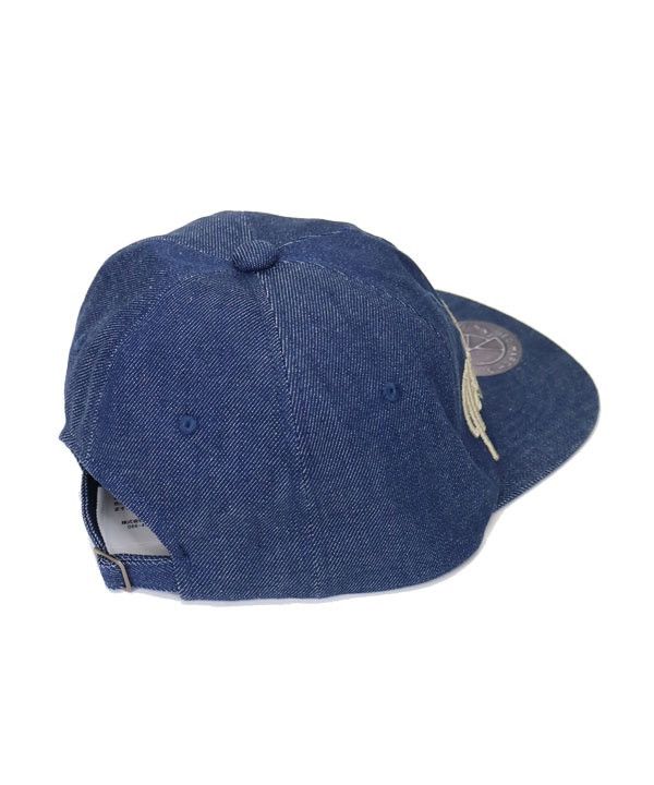 Kapital Kapital 11.5oz denim cap hat The Denim Died Size ONE SIZE - 2 Thumbnail