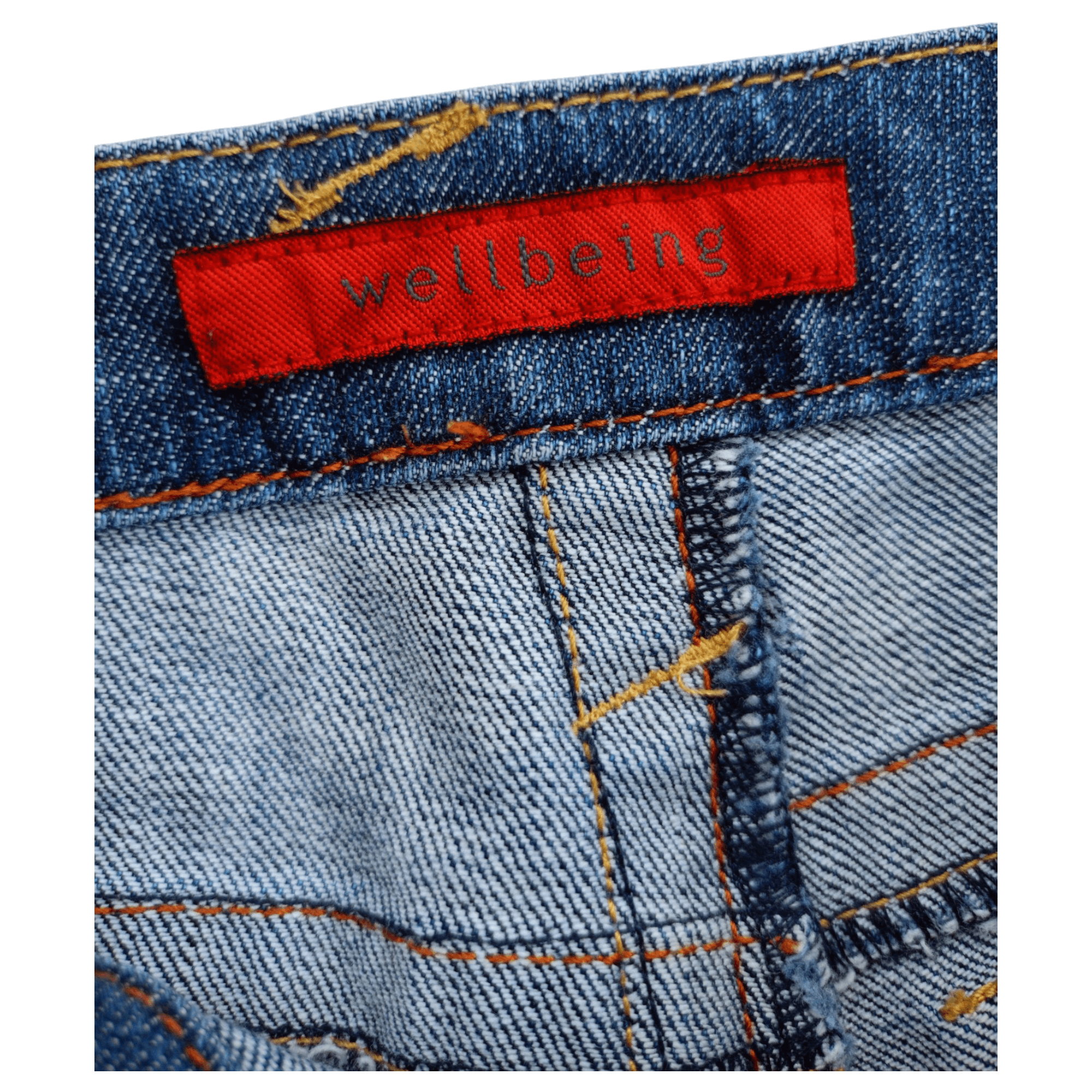 Japanese Brand × Vintage Wellbeing Classic Japanese Jeans Bootcut Vintage Denim Size 31" - 12 Thumbnail